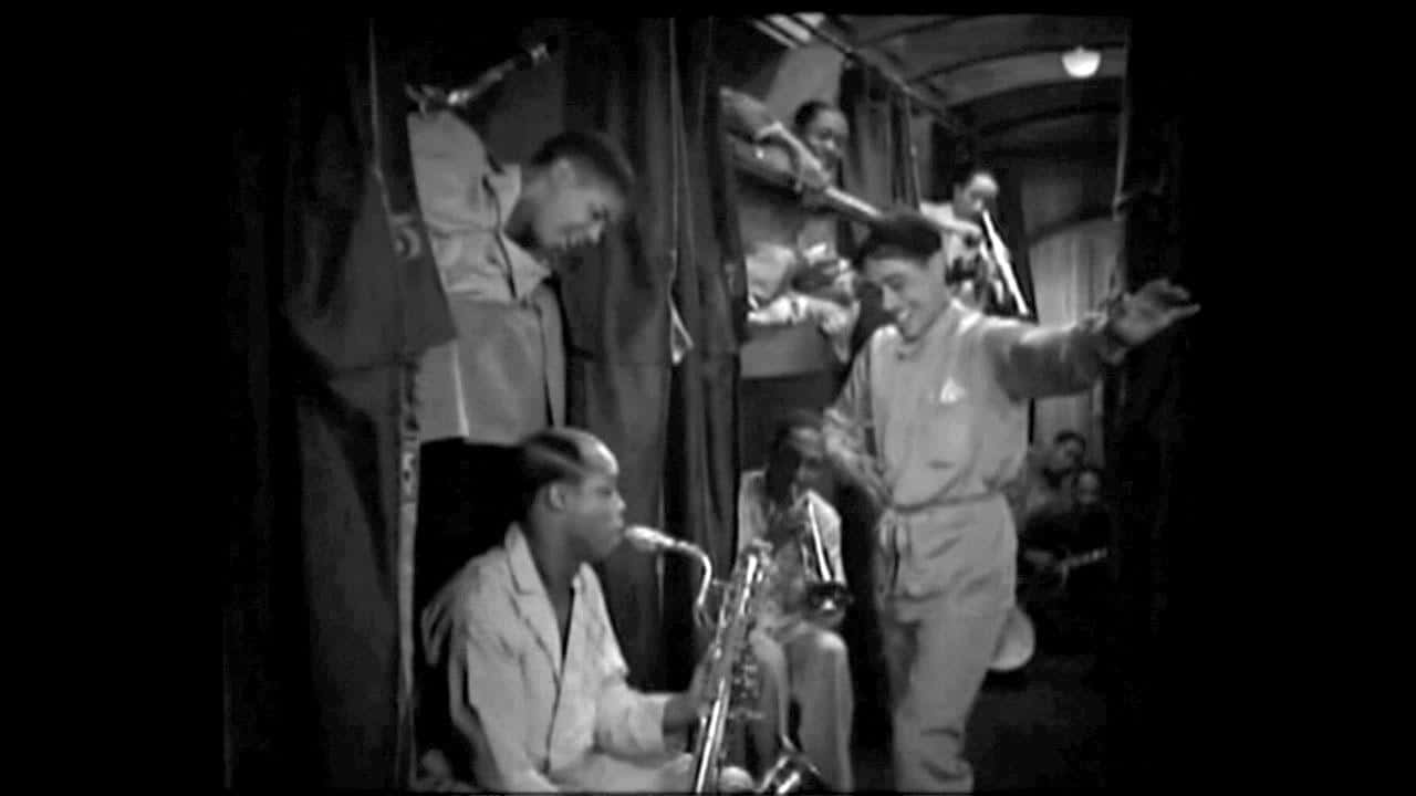 Cab Calloway, train scene, jazz musicians, HD Desktop Wallpaper