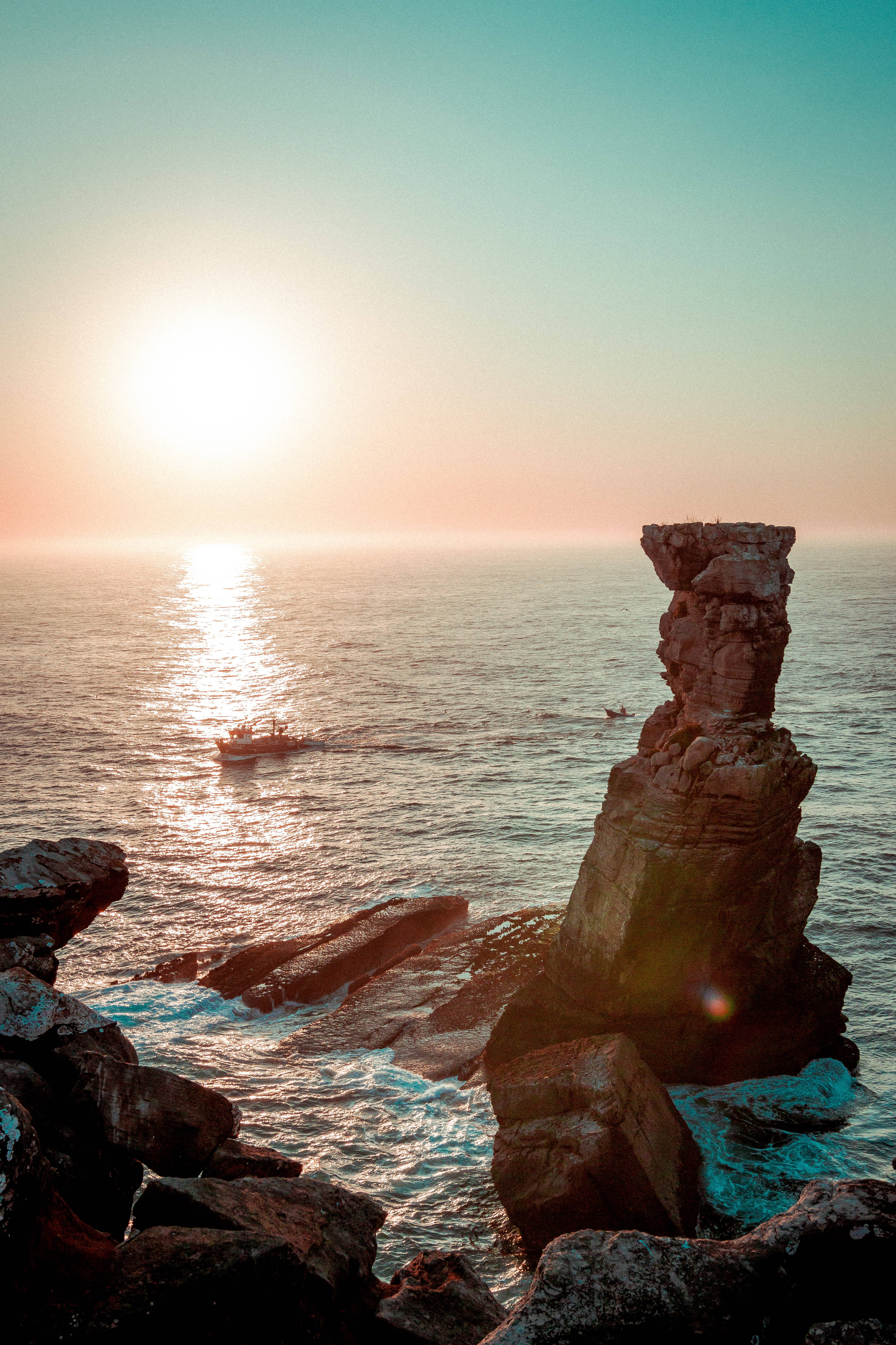 Cabo Verde, ocean, sunset, 5K Phone Wallpaper