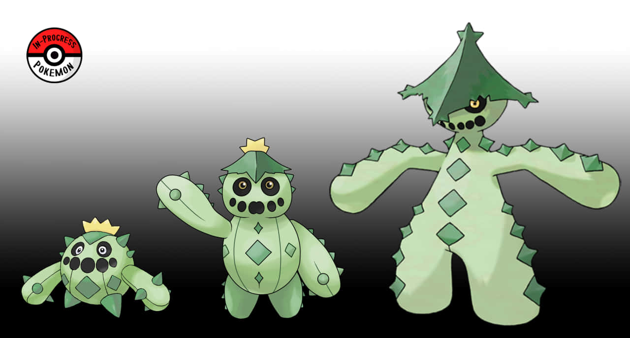Cacnea, Cactare, Cacturne, HD Desktop Wallpaper