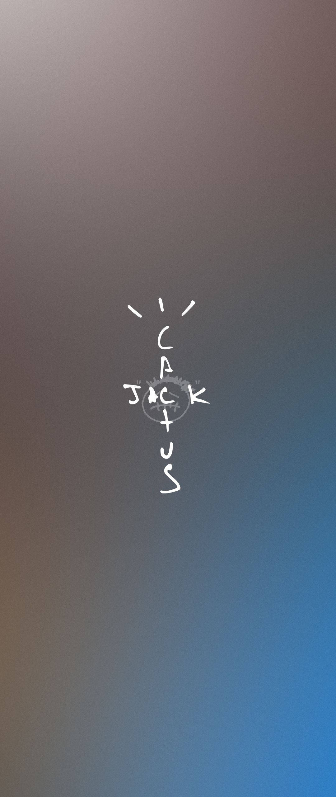 Cactus Jack, Travis Scott, text logo, 2K Phone Wallpaper