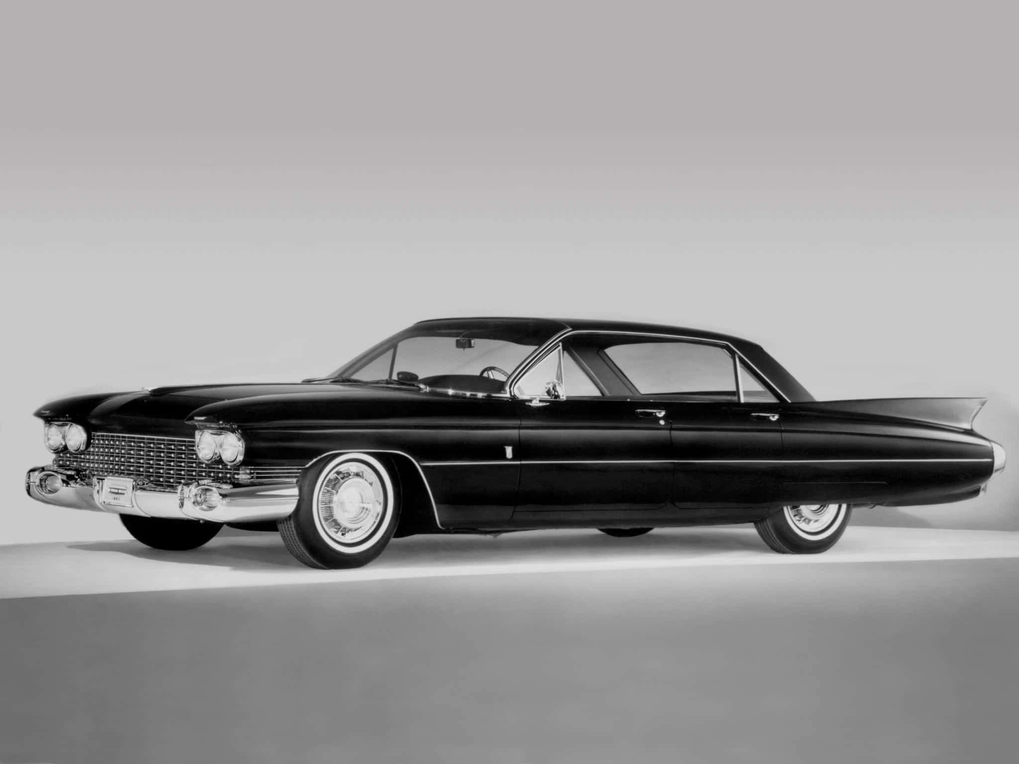Cadillac Eldorado, black, chrome accents, Full HD Desktop Wallpaper