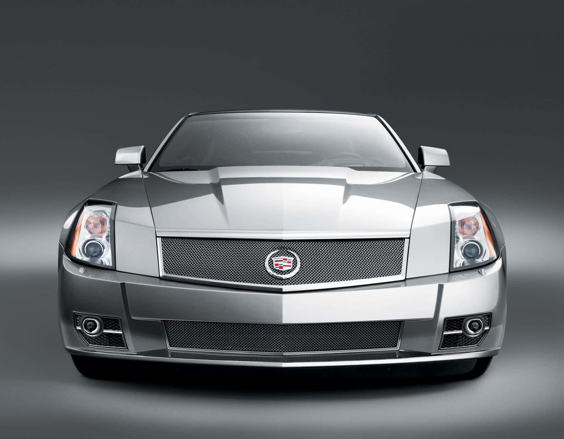 Cadillac XLR, silver, convertible, Full HD Desktop Wallpaper