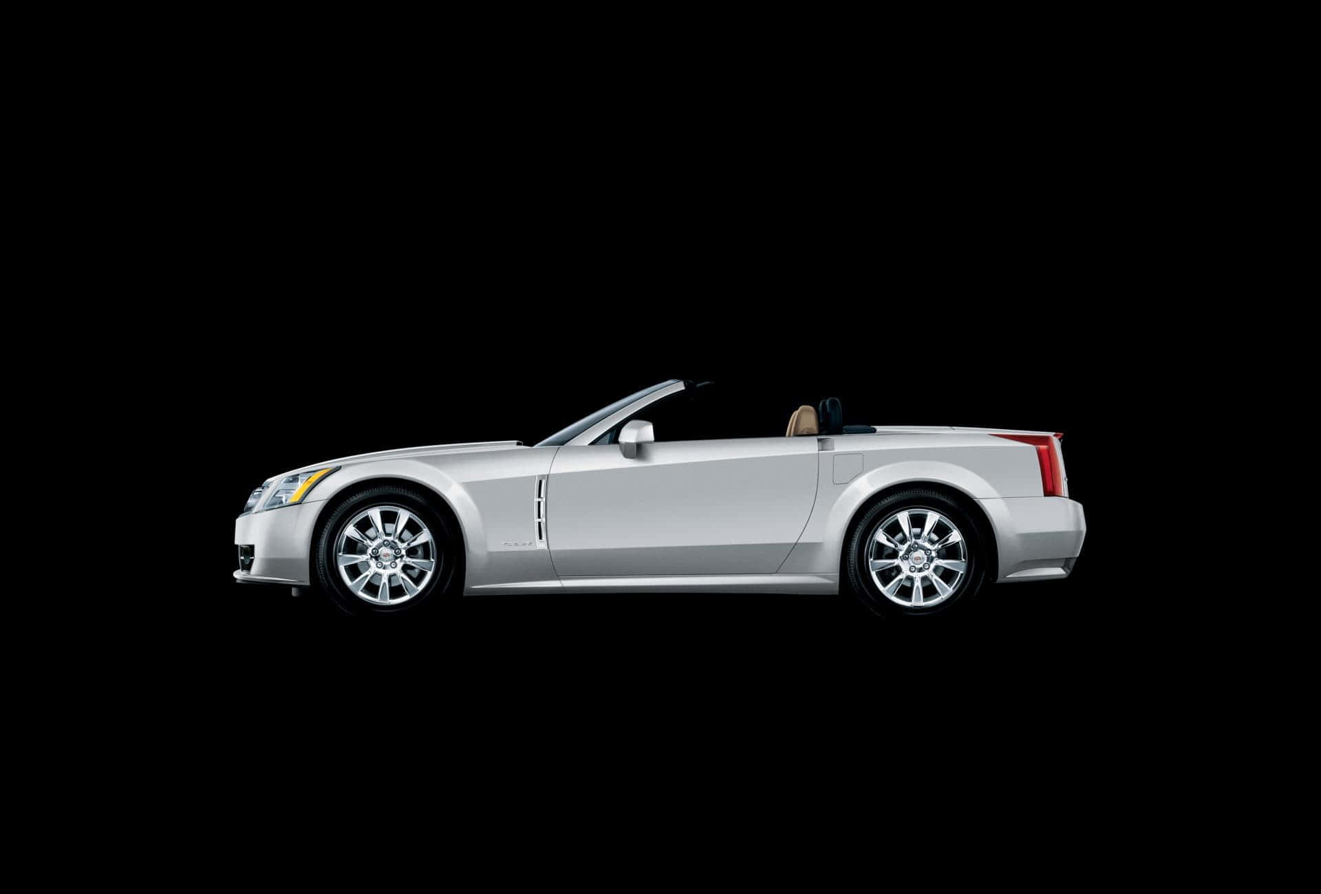 Cadillac XLR, silver, convertible, Full HD Desktop Wallpaper