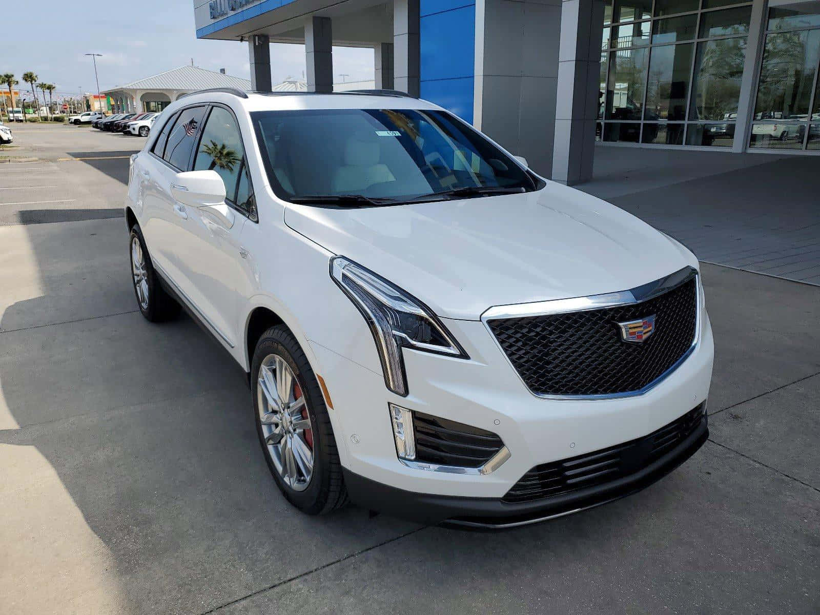 Cadillac XT5, 2022, white, HD Desktop Wallpaper