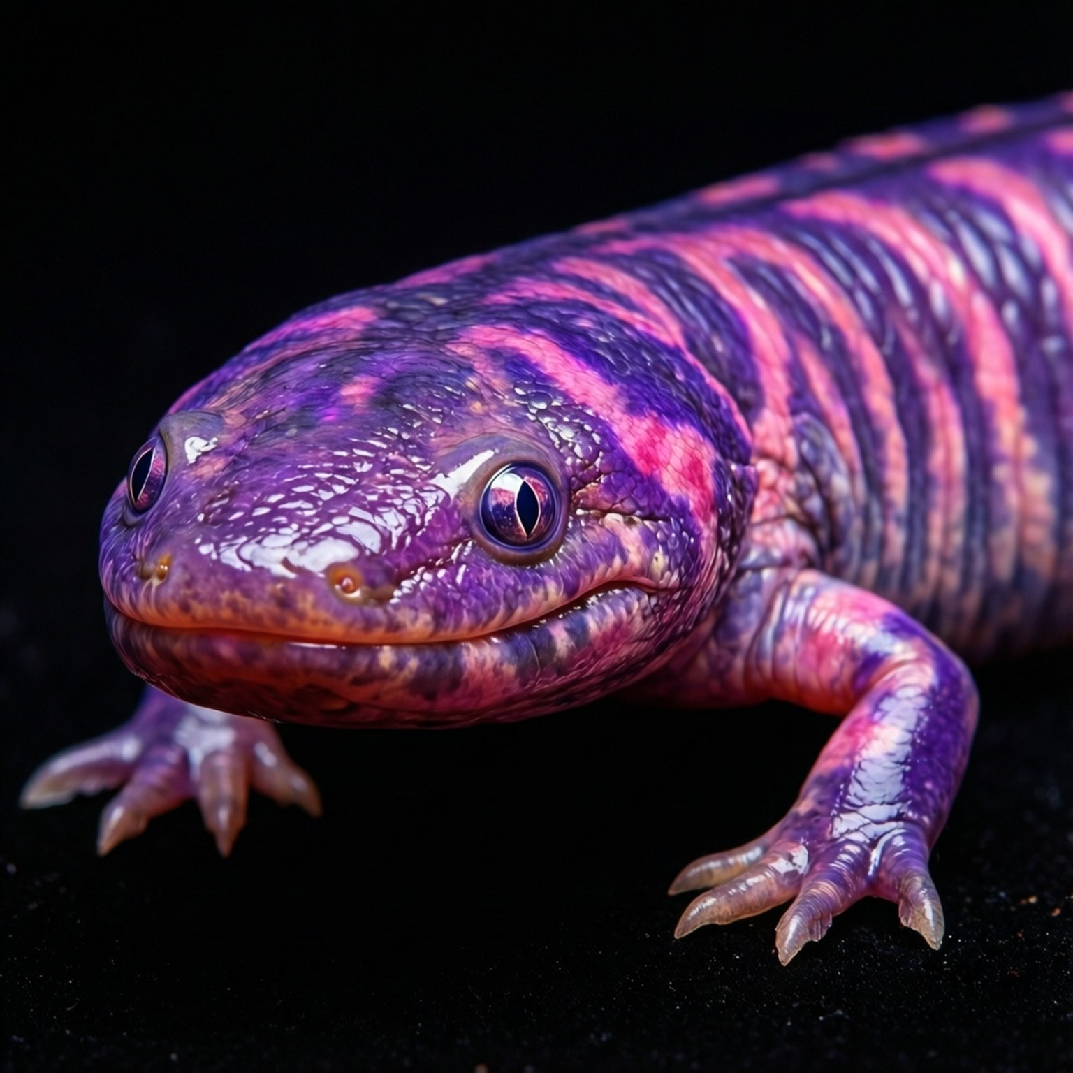 Vibrant Caecilian, caecilian, studio portrait, HD Desktop Wallpaper