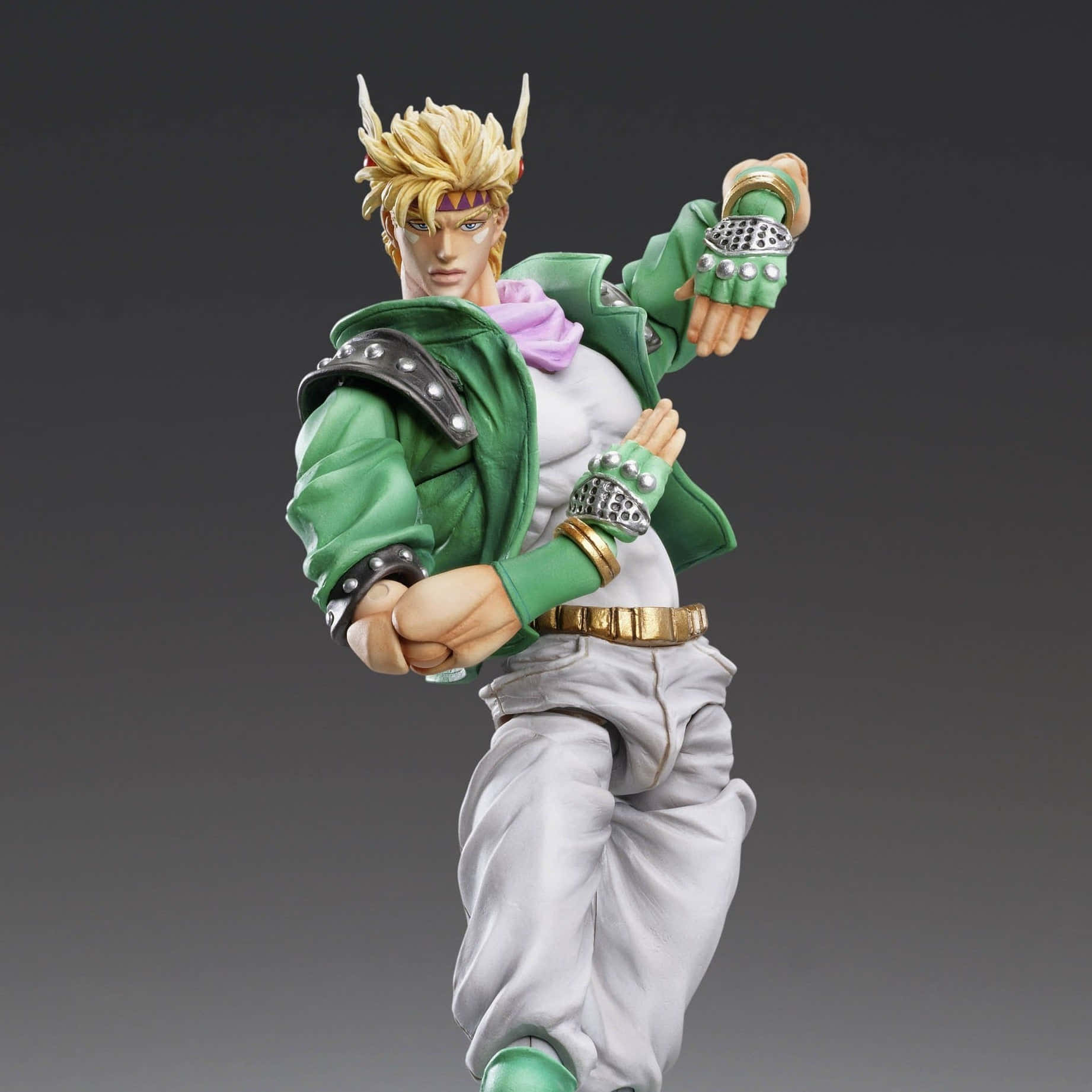 Caesar Anthonio Zeppeli, green jacket, white pants, HD Desktop Wallpaper