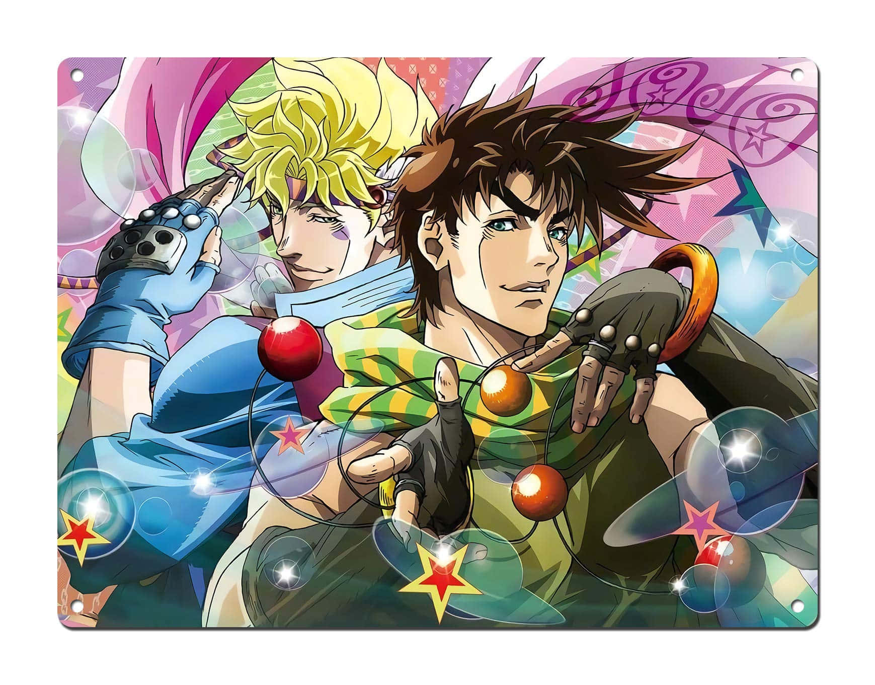 Caesar Anthonio Zeppeli, spiky hair, gloved hands, HD Desktop Wallpaper