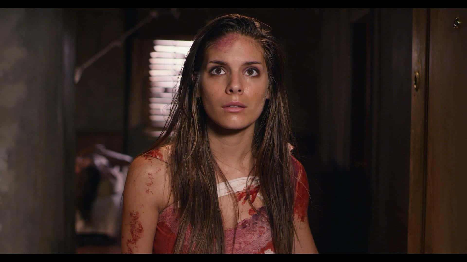 Caitlin Stasey, bloody apprehension, bloodied hair, Full HD Desktop Wallpaper