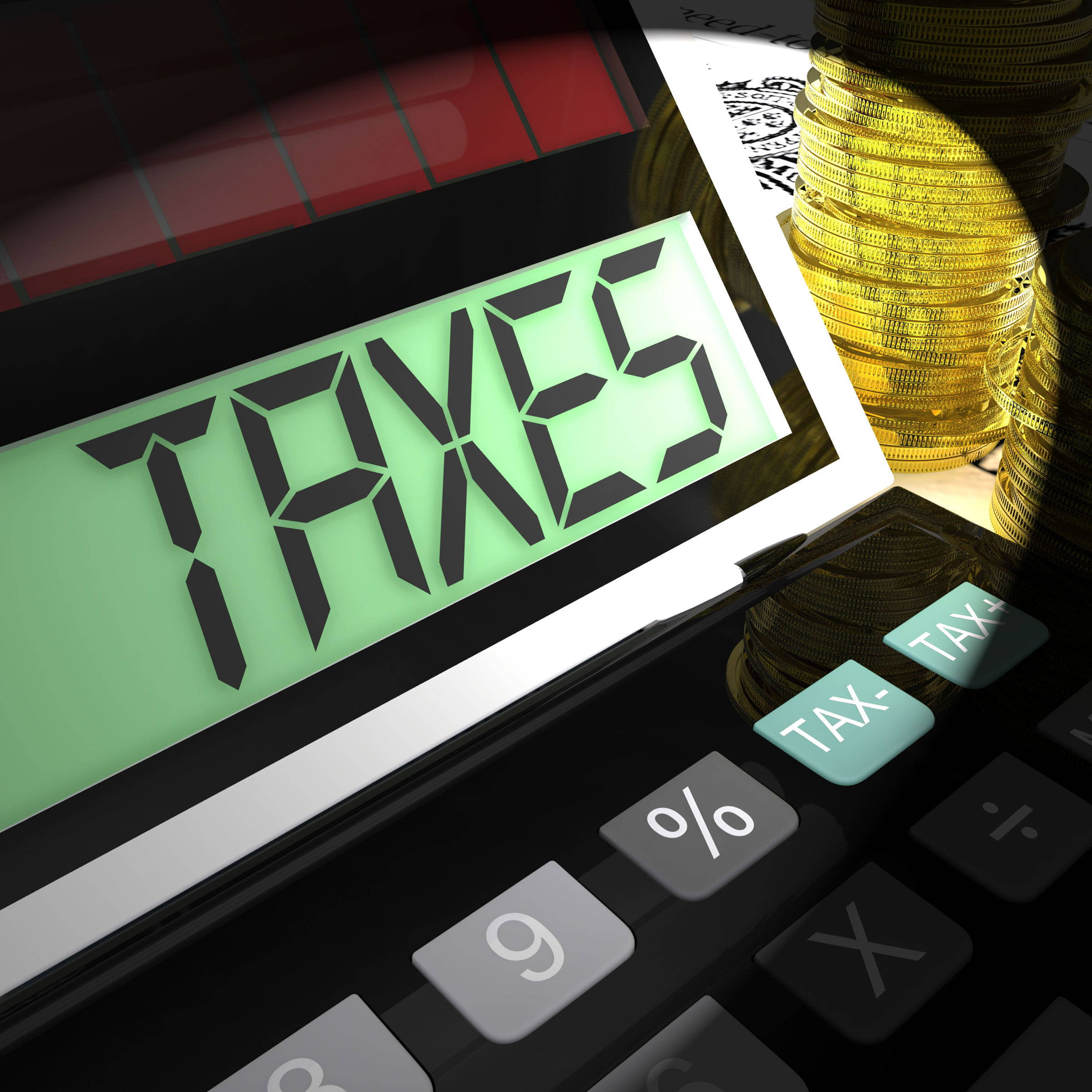 calculator, taxes, green digital font, Full HD Desktop Wallpaper