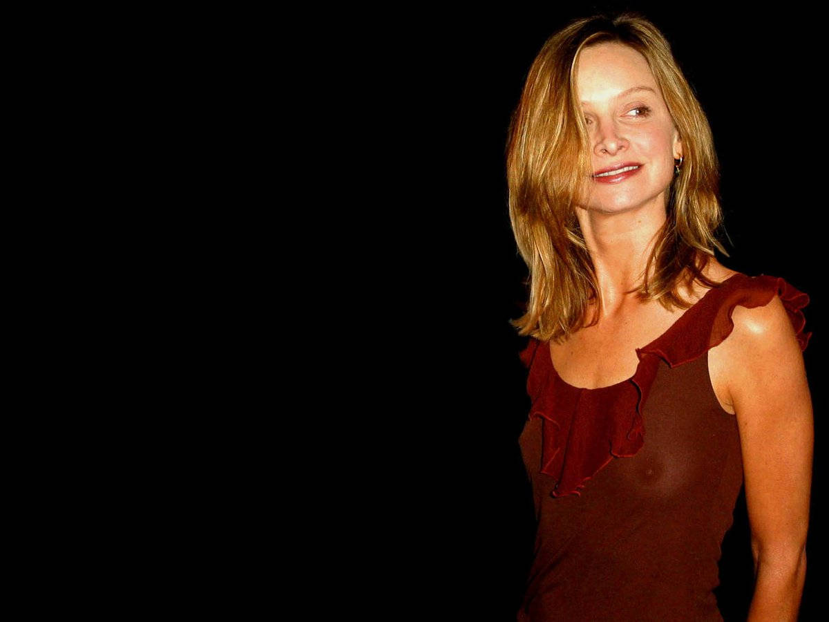 Calista Flockhart, Hollywood actress, blonde hair, SD Desktop Wallpaper