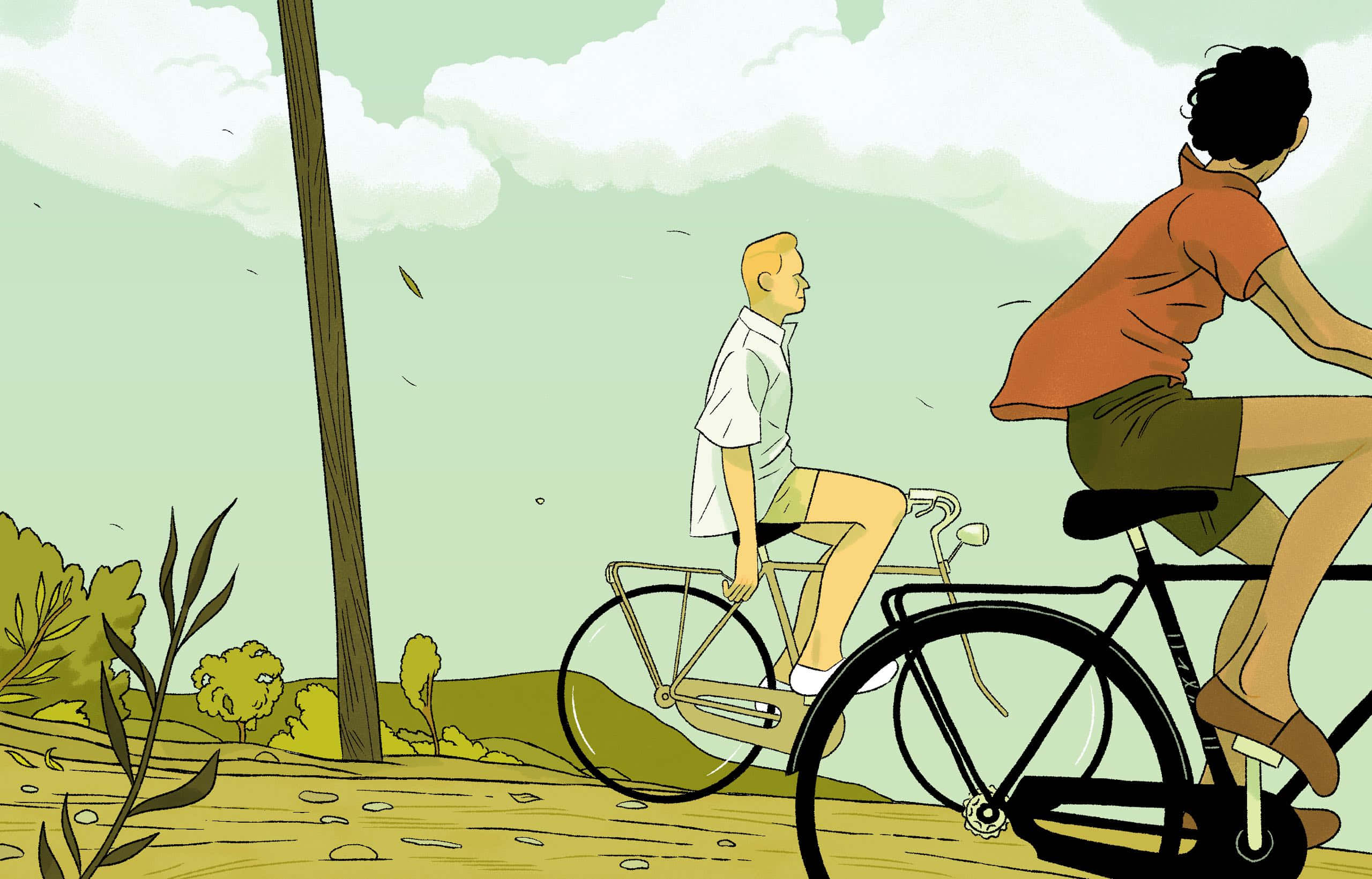 Call Me By Your Name, bicycles, dirt path, 2K Desktop Wallpaper