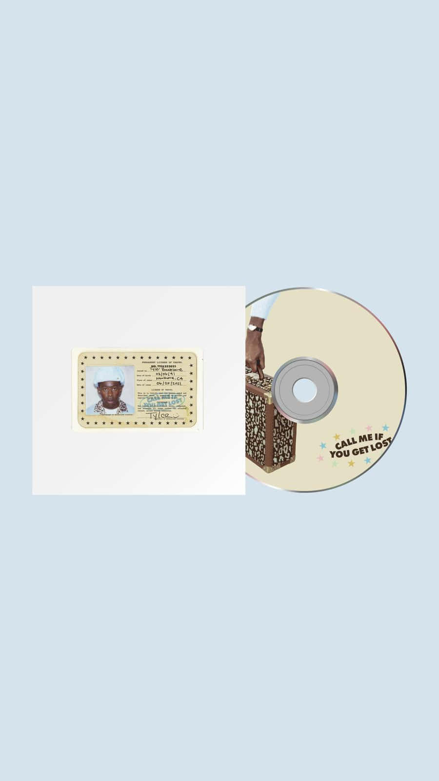 Call Me If You Get Lost, ID card, CD, HD Phone Wallpaper