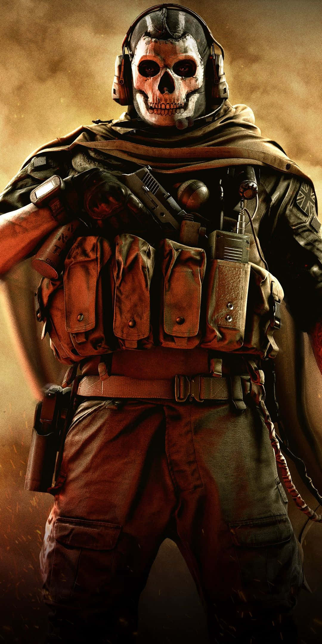 Call Of Duty 2020, soldier, skull mask, Full HD Phone Wallpaper
