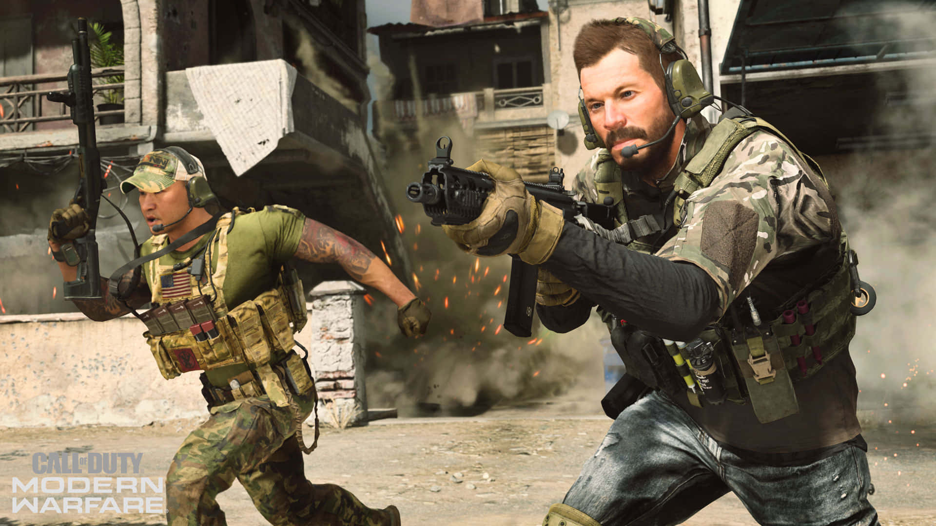 Call Of Duty 2020, combat gear, debris, Full HD Desktop Wallpaper