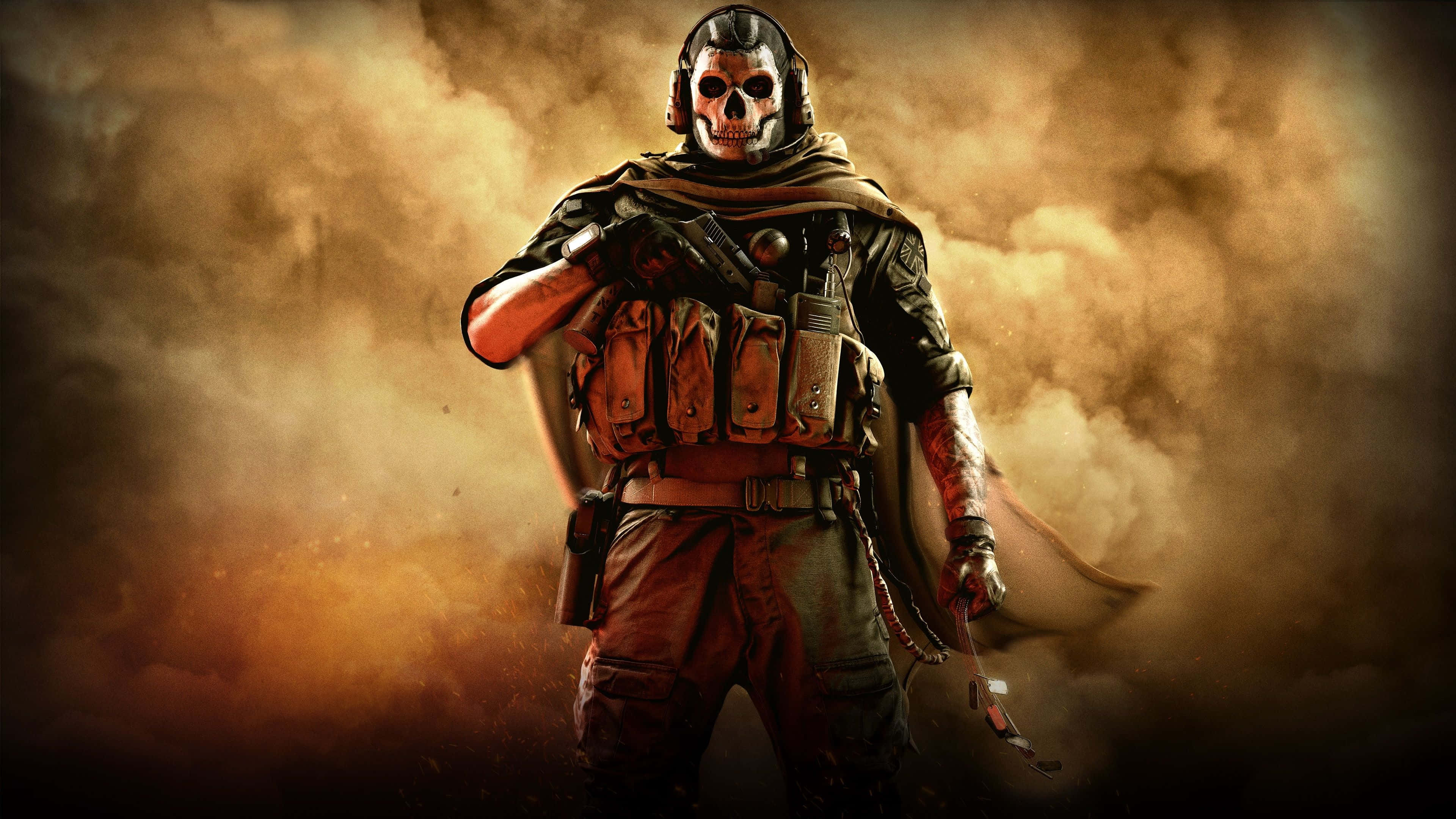 Call Of Duty 2020, skull mask, tactical gear, 4K Desktop Wallpaper