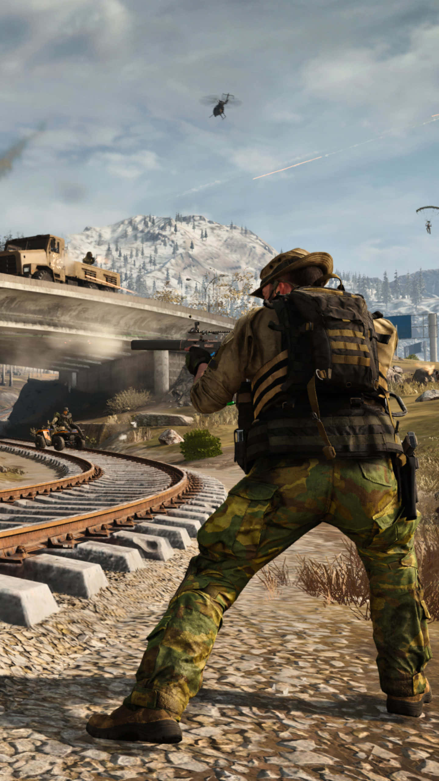Call Of Duty 2020, soldier, camouflage, 2K Phone Wallpaper