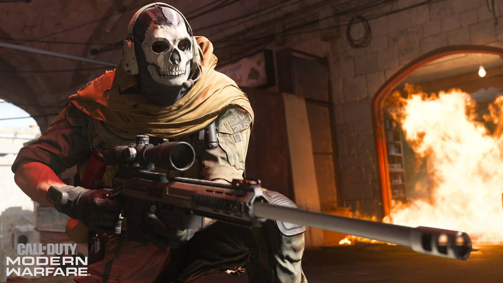 Call Of Duty Battles, skull-masked soldier, tactical gear, HD Desktop Wallpaper