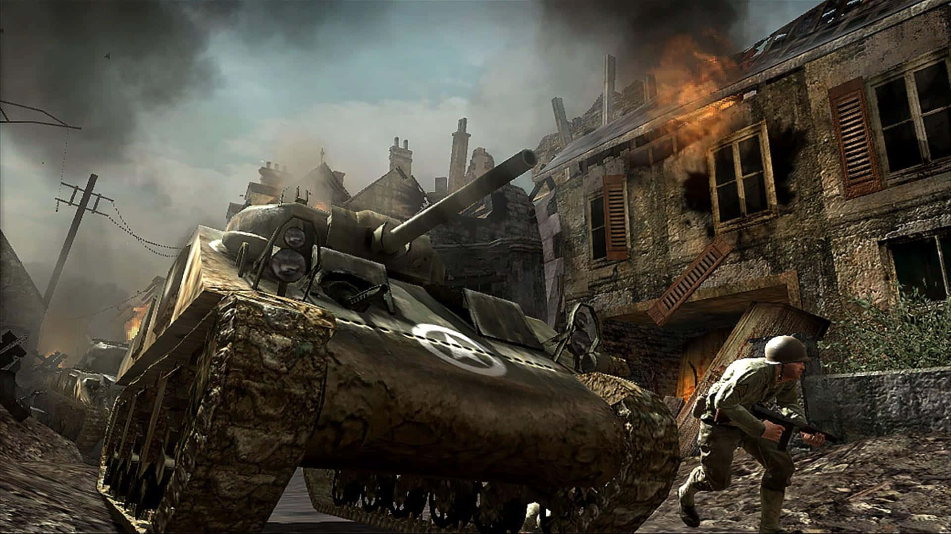Call of Duty, tank, military vehicles, Full HD Desktop Wallpaper