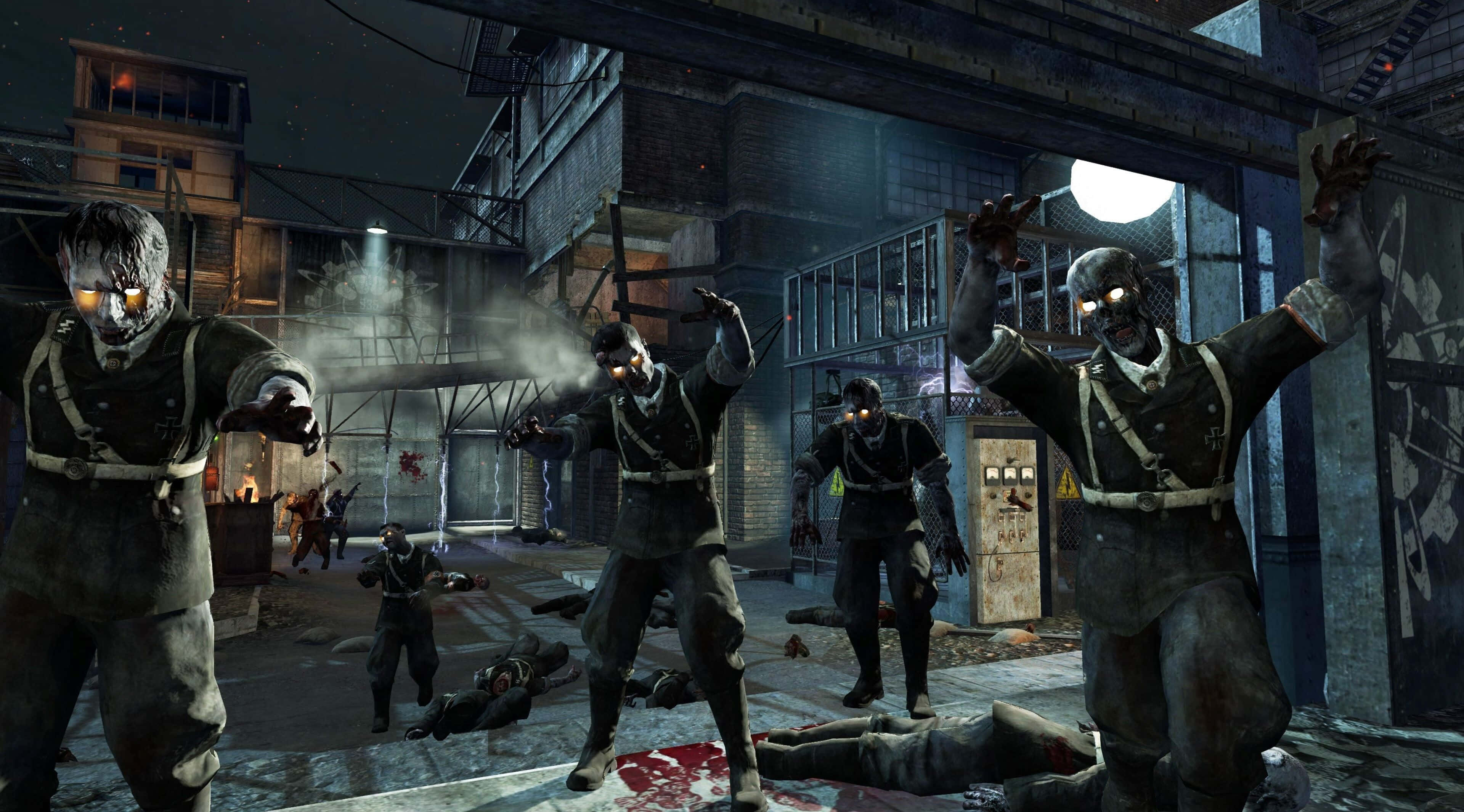 Call Of Duty Black Ops 1, zombies, military uniforms, 4K Desktop Wallpaper