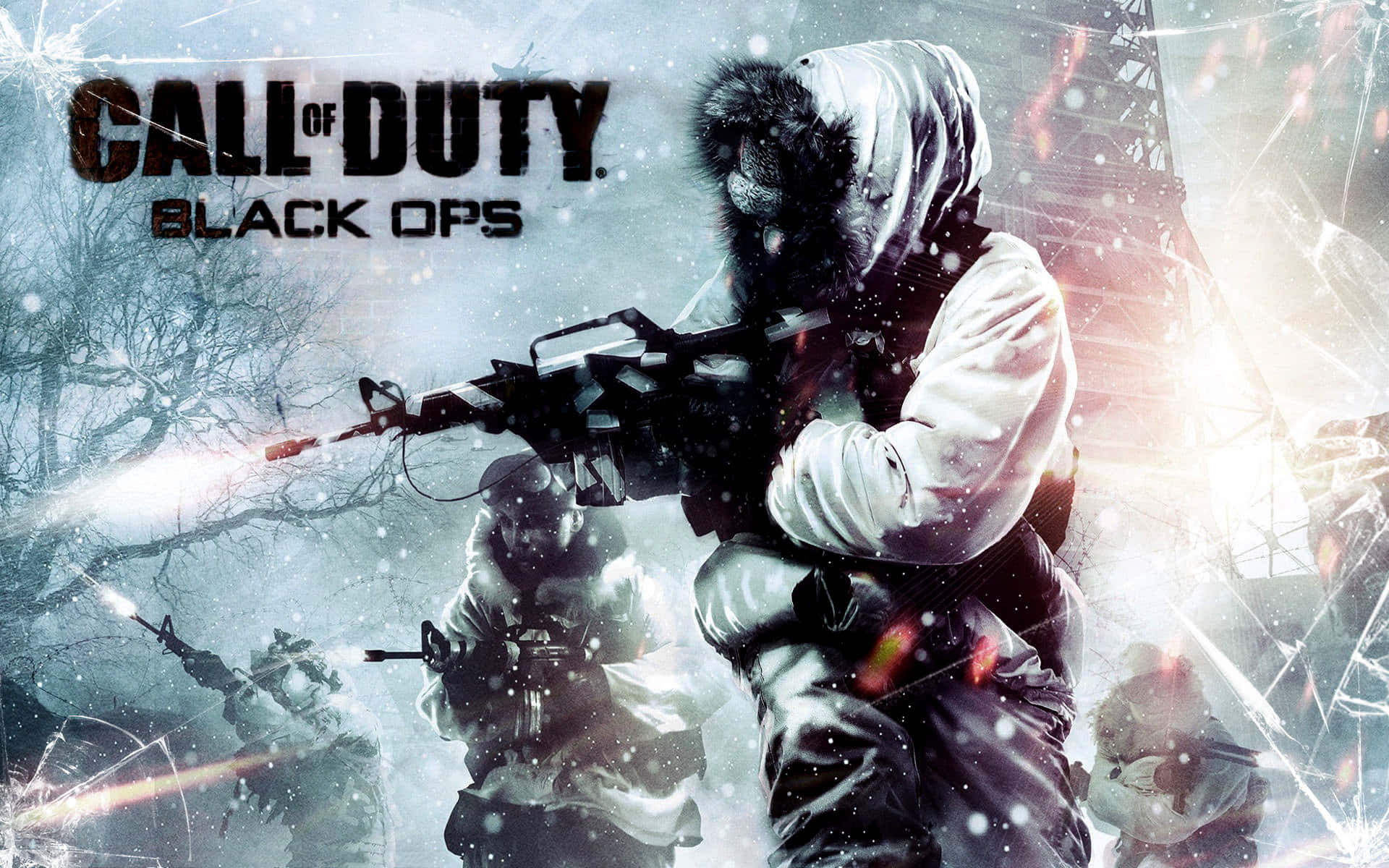 Call Of Duty Black Ops 1, soldiers, winter gear, Full HD Desktop Wallpaper