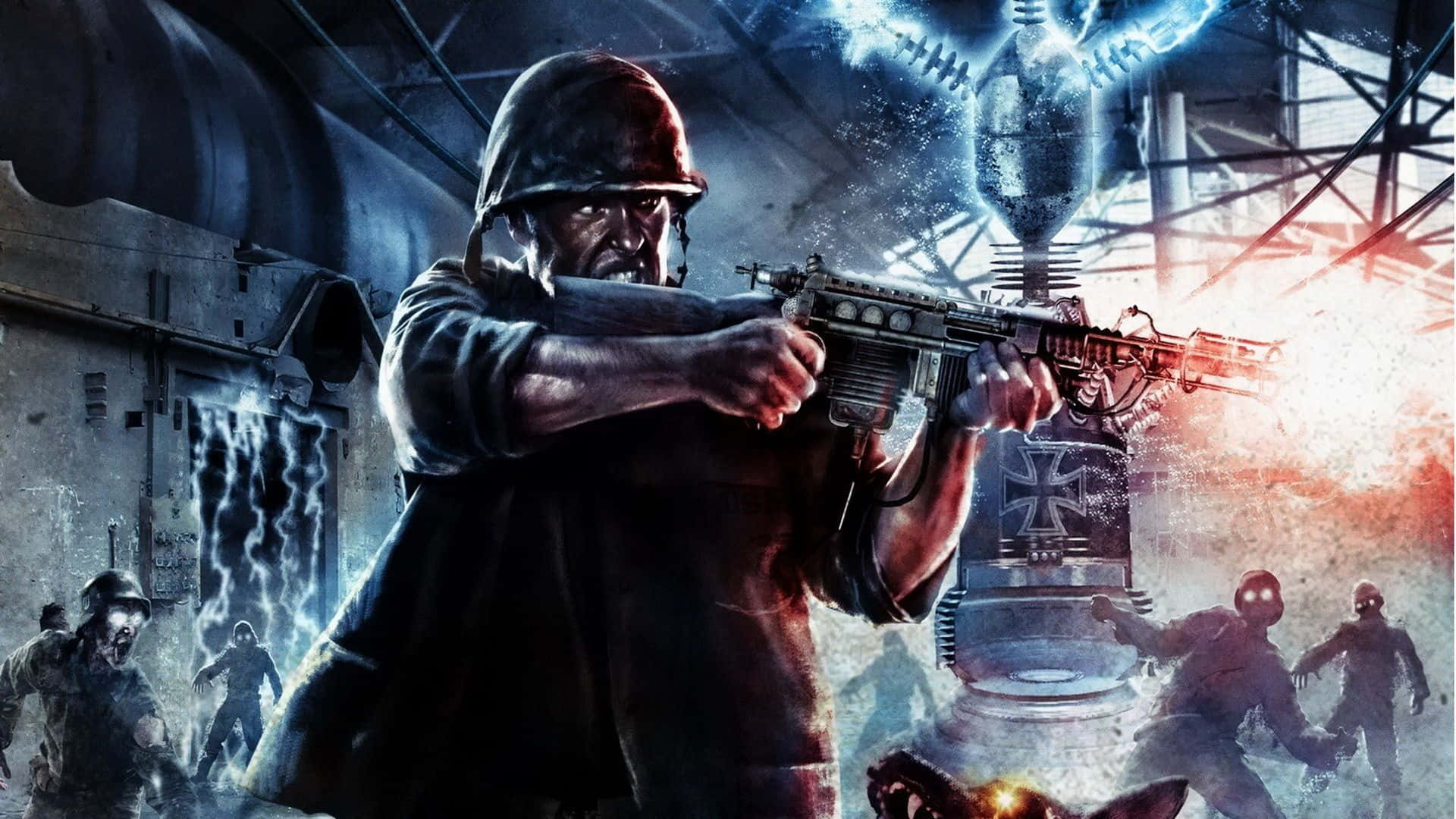 Call Of Duty Black Ops 1, soldier, helmet, Full HD Desktop Wallpaper