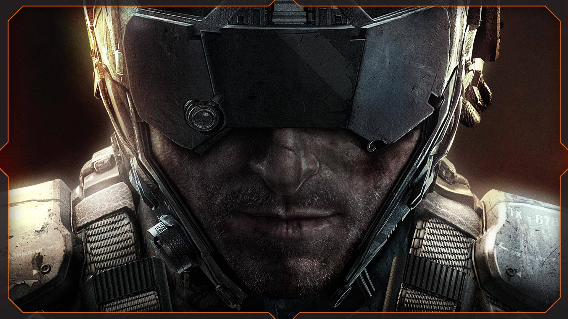 Call Of Duty: Black Ops 3, futuristic armor, dark visor, Full HD Desktop Wallpaper