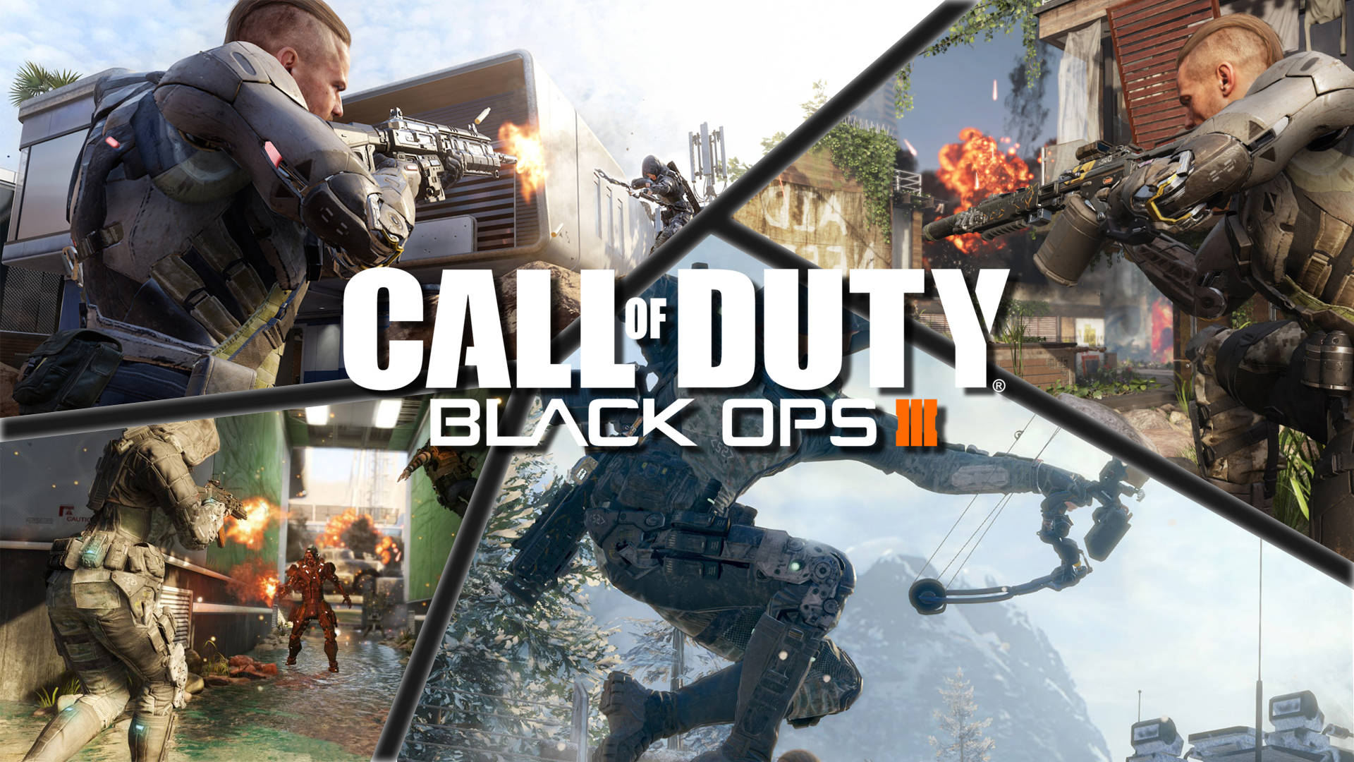 Call of Duty Black Ops 3, tactical gear, explosive combat, Full HD Desktop Wallpaper