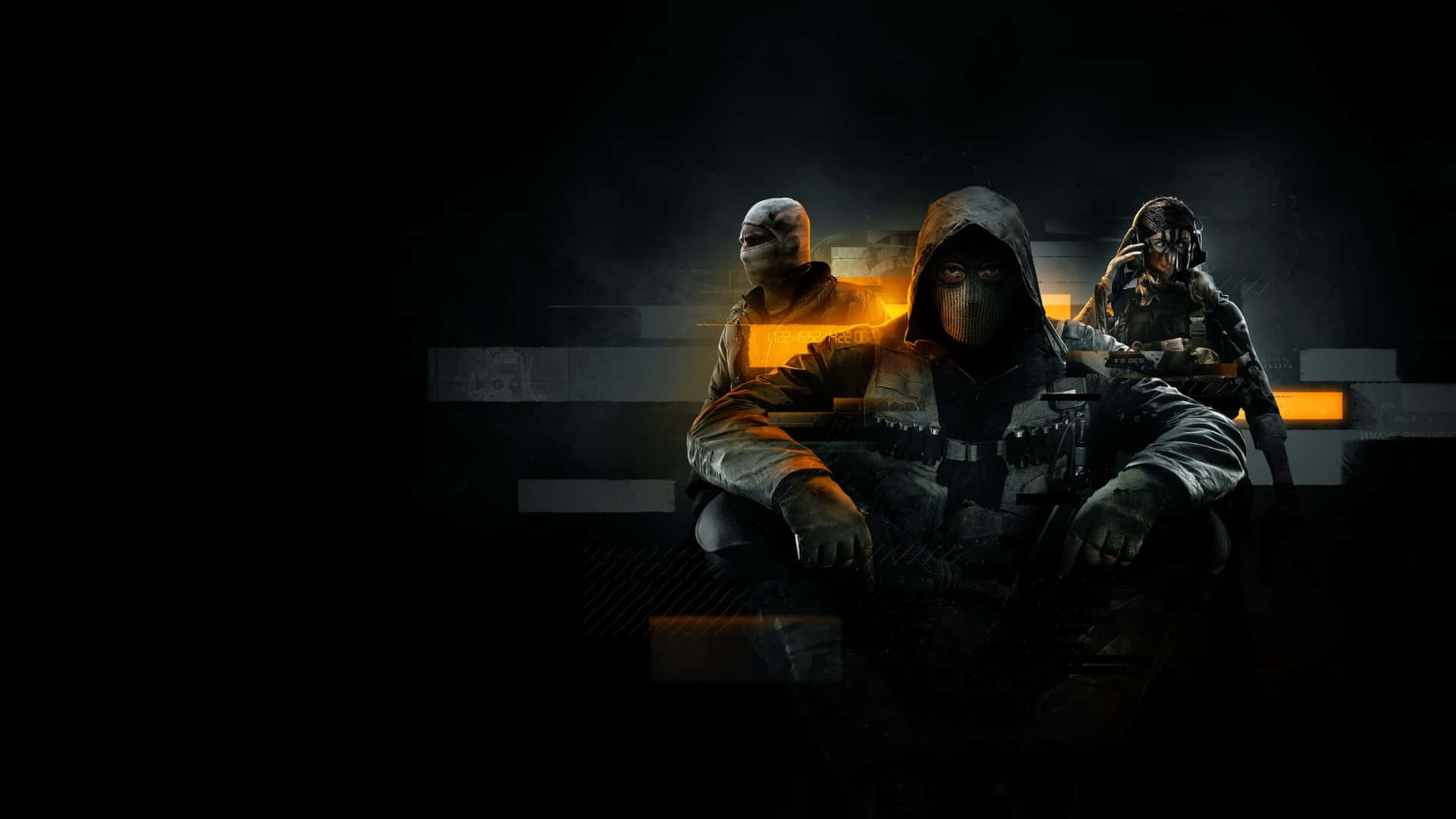 Call Of Duty Black Ops 6, tactical gear, masked soldiers, Full HD Desktop Wallpaper