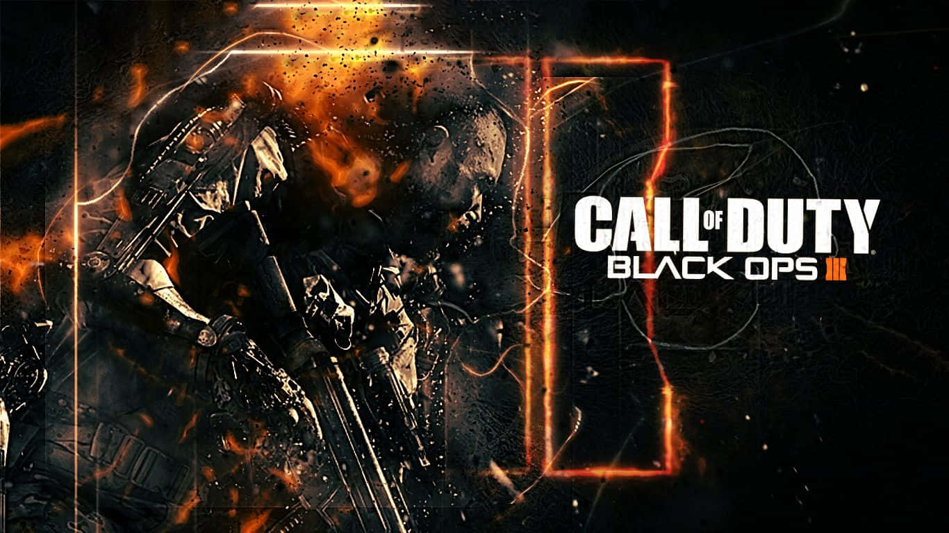 Call Of Duty Black Ops, tactical gear, fiery explosions, HD Desktop Wallpaper