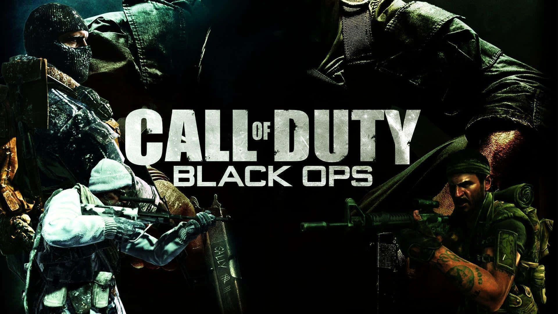 Call of Duty: Black Ops, tactical gear, masked soldiers, Full HD Desktop Wallpaper