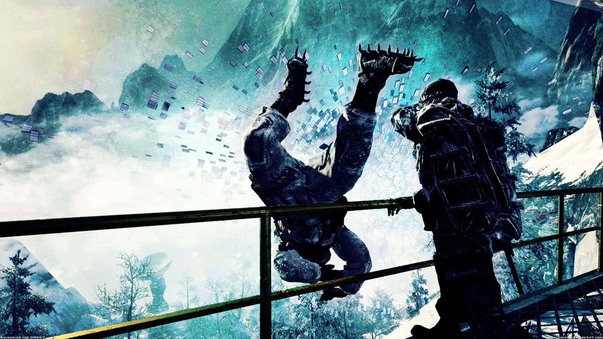Call Of Duty Black Ops, soldier, winter gear, Full HD Desktop Wallpaper