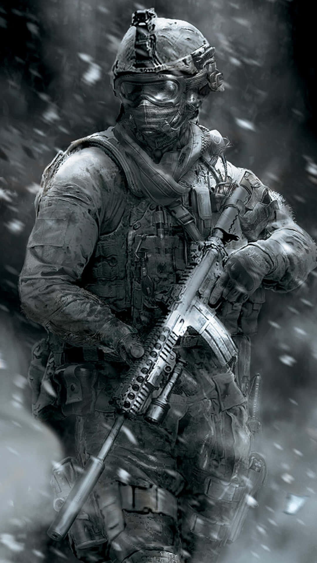 Call Of Duty, first person shooter, tactical gear, Full HD Phone Wallpaper
