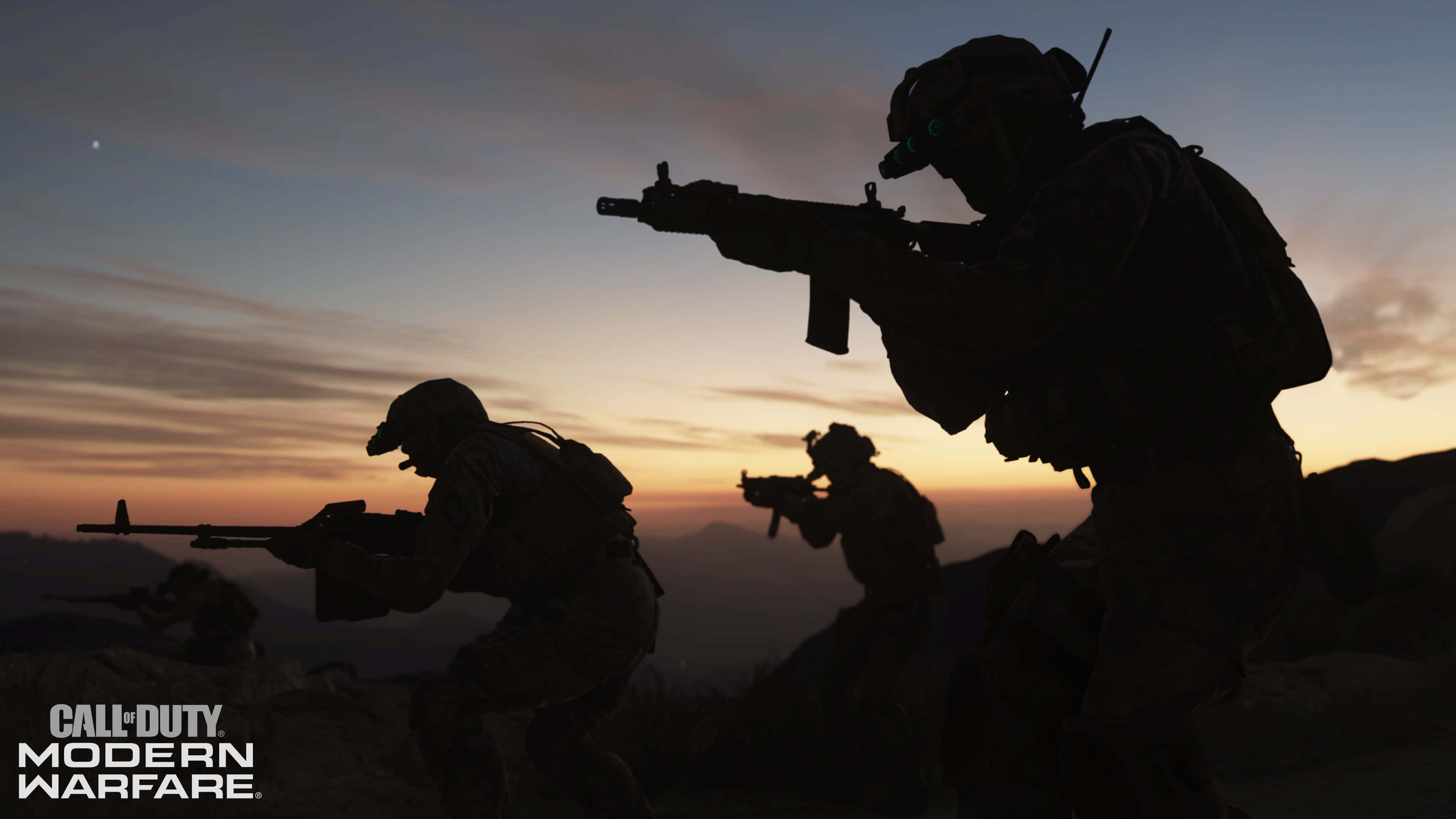 Call Of Duty, first person shooter, mountain ridge, 4K Desktop Wallpaper