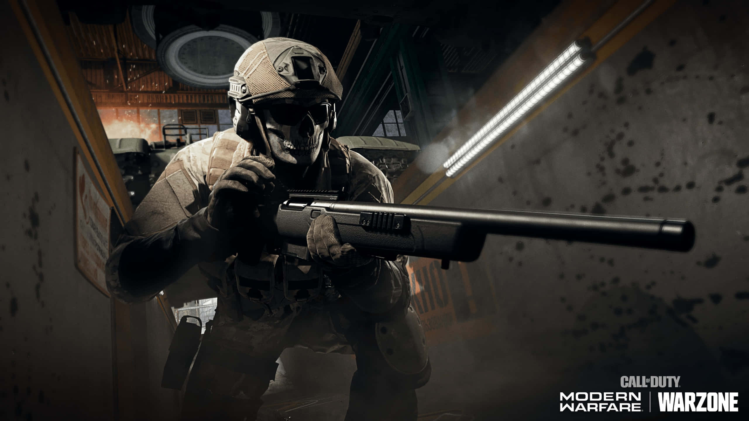 Call Of Duty Full HD, shotgun, tactical gear, 2K Desktop Wallpaper