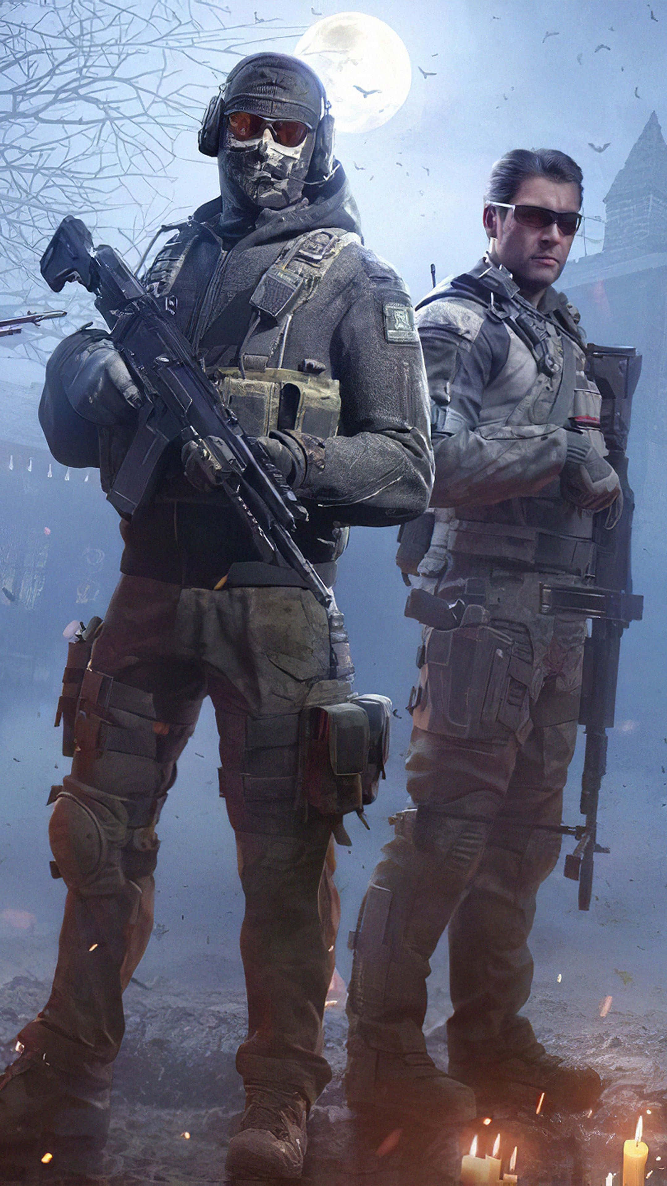 Call Of Duty Full HD, male characters, tactical gear, 4K Phone Wallpaper