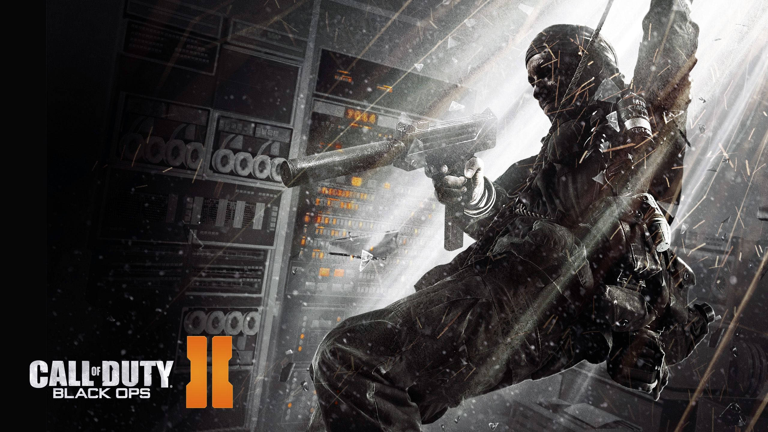 Call Of Duty 2, tactical gear, weapon, 2K Desktop Wallpaper