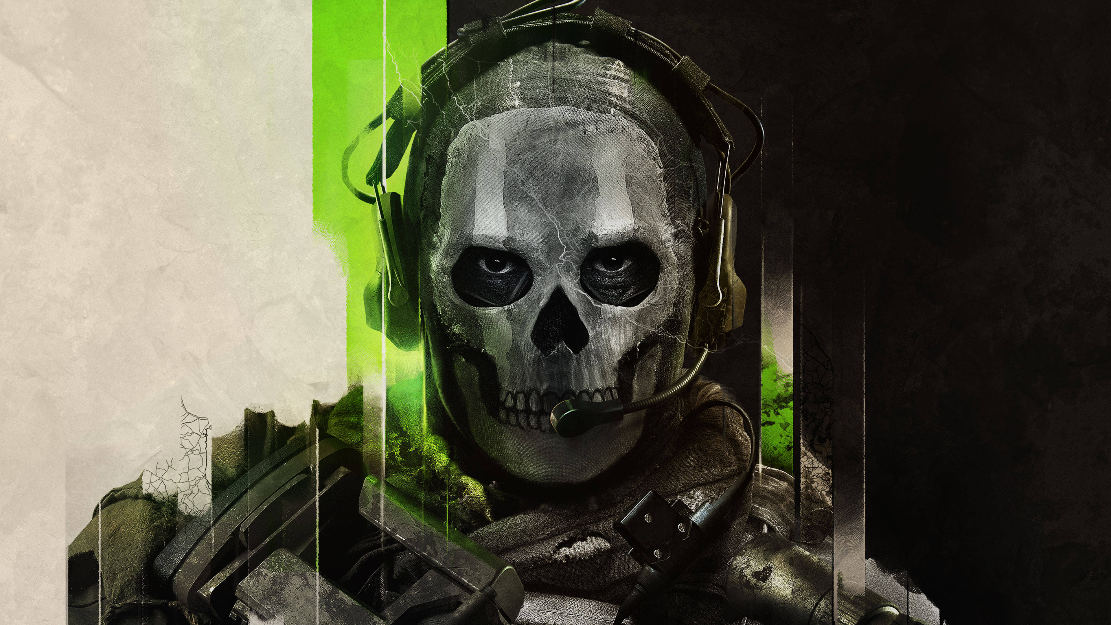 Call Of Duty Ghost, tactical gear, skull mask, 4K Desktop Wallpaper