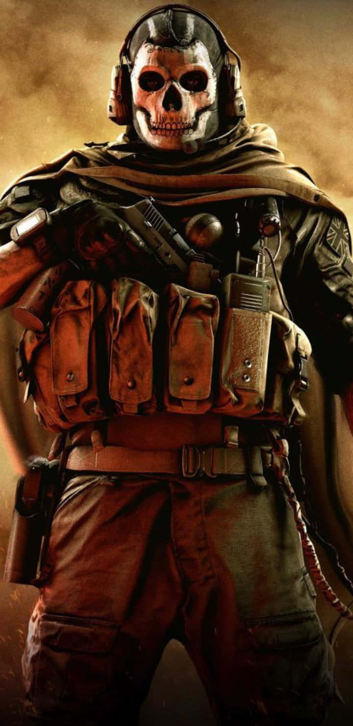 Call Of Duty Ghosts, skull mask, tactical gear, HD Phone Wallpaper