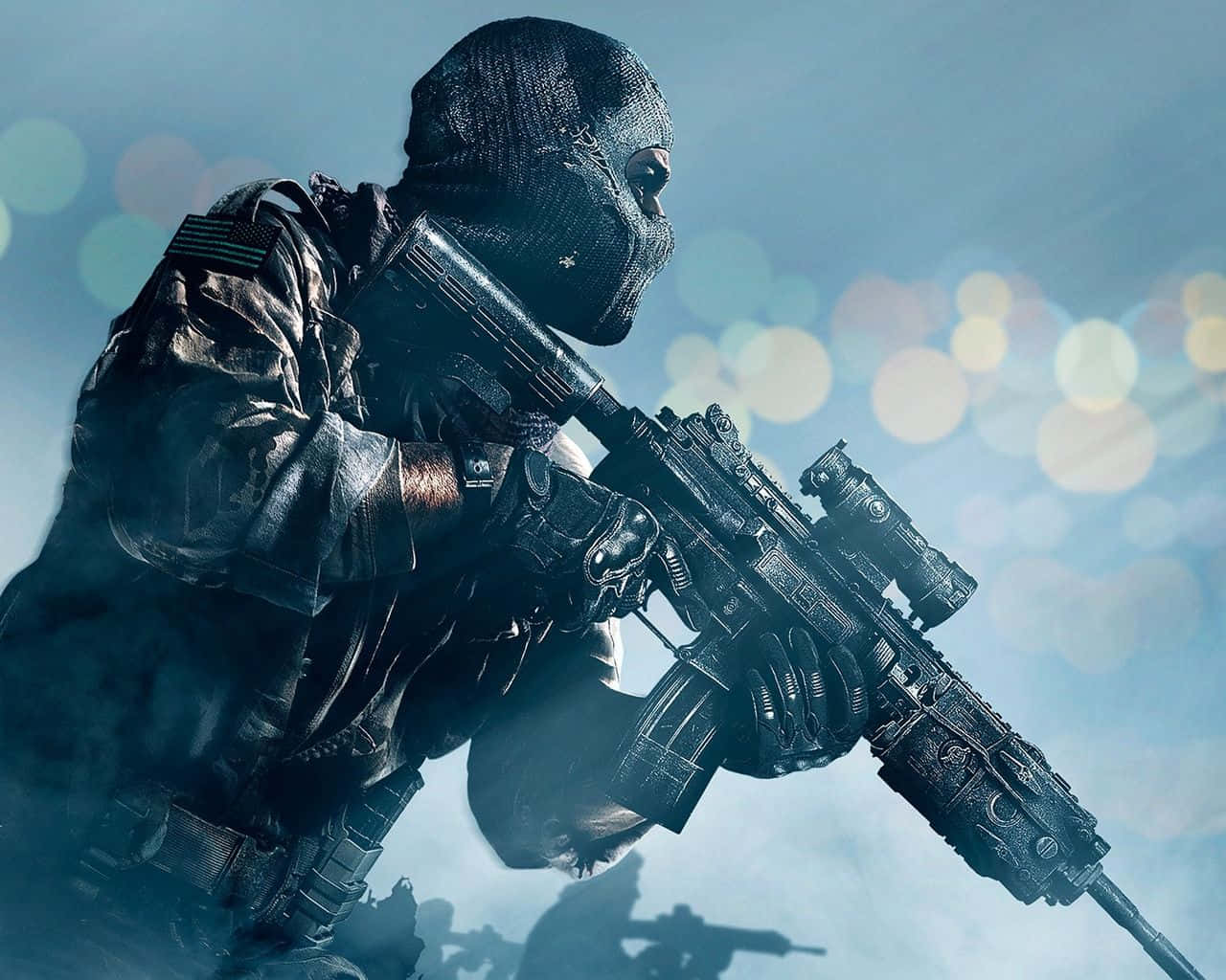 Call Of Duty Ghosts, tactical gear, balaclava, HD Desktop Wallpaper