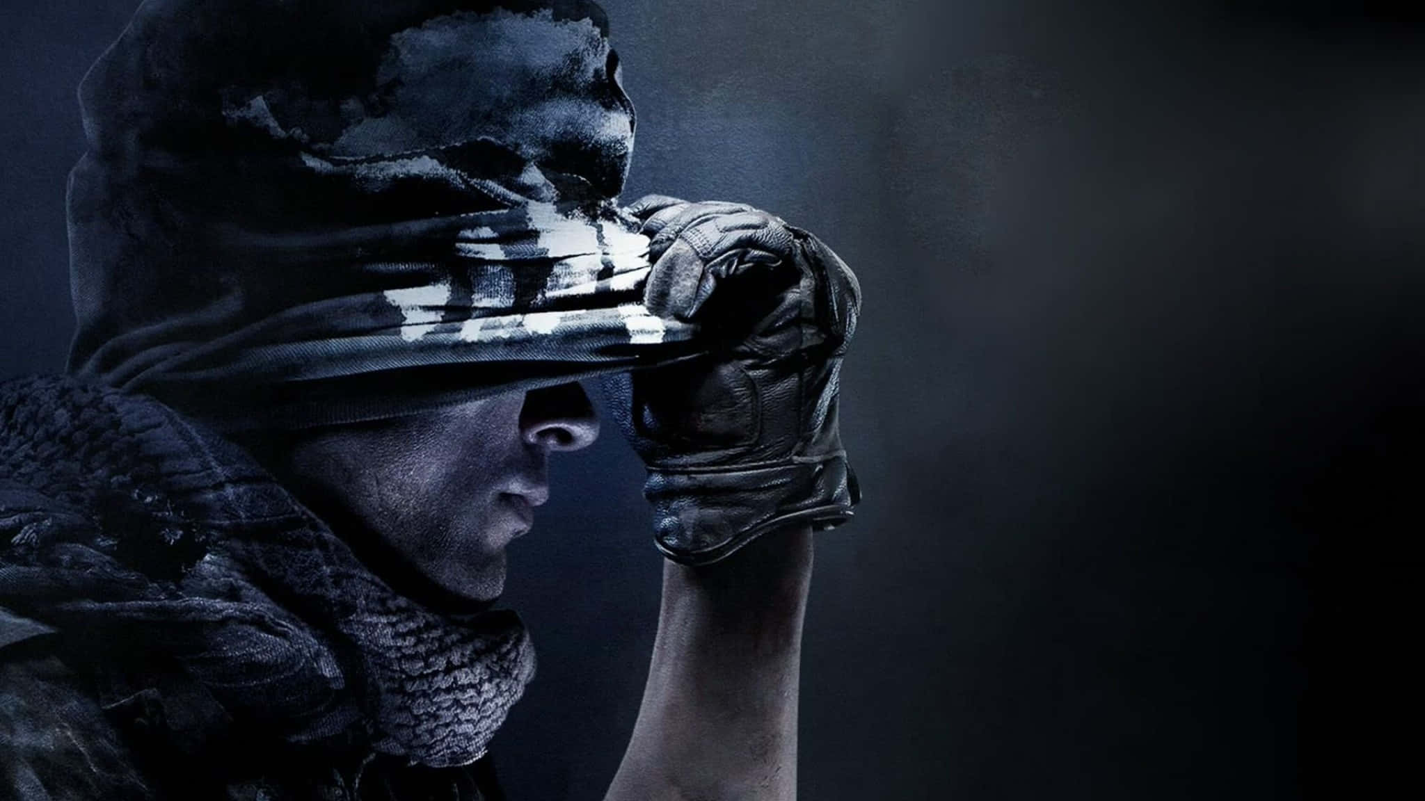 Call Of Duty Ghosts, hooded figure, dark gear, Full HD Desktop Wallpaper