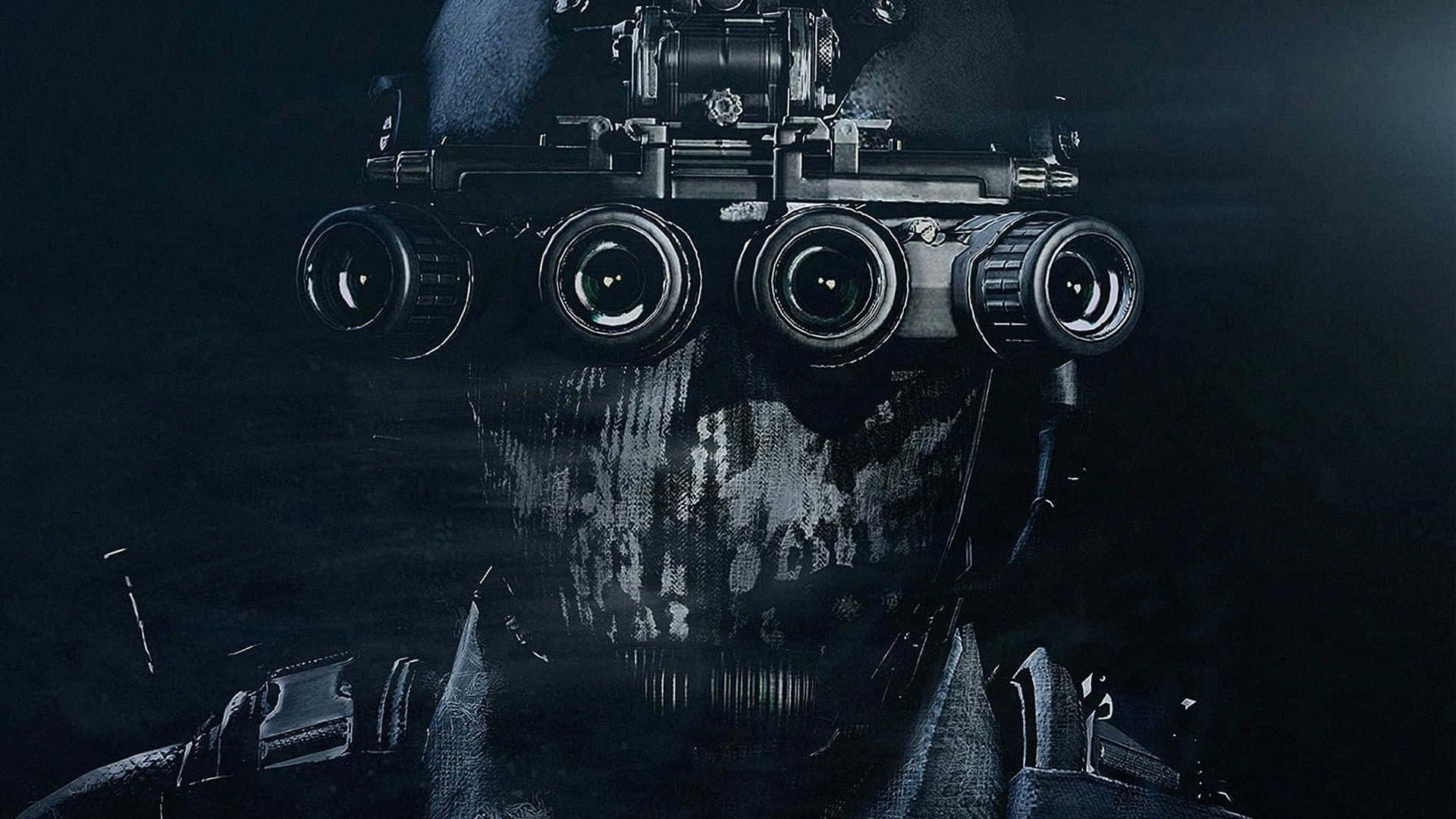 Call of Duty: Ghosts, dark gear, multi-lens camera rig, Full HD Desktop Wallpaper