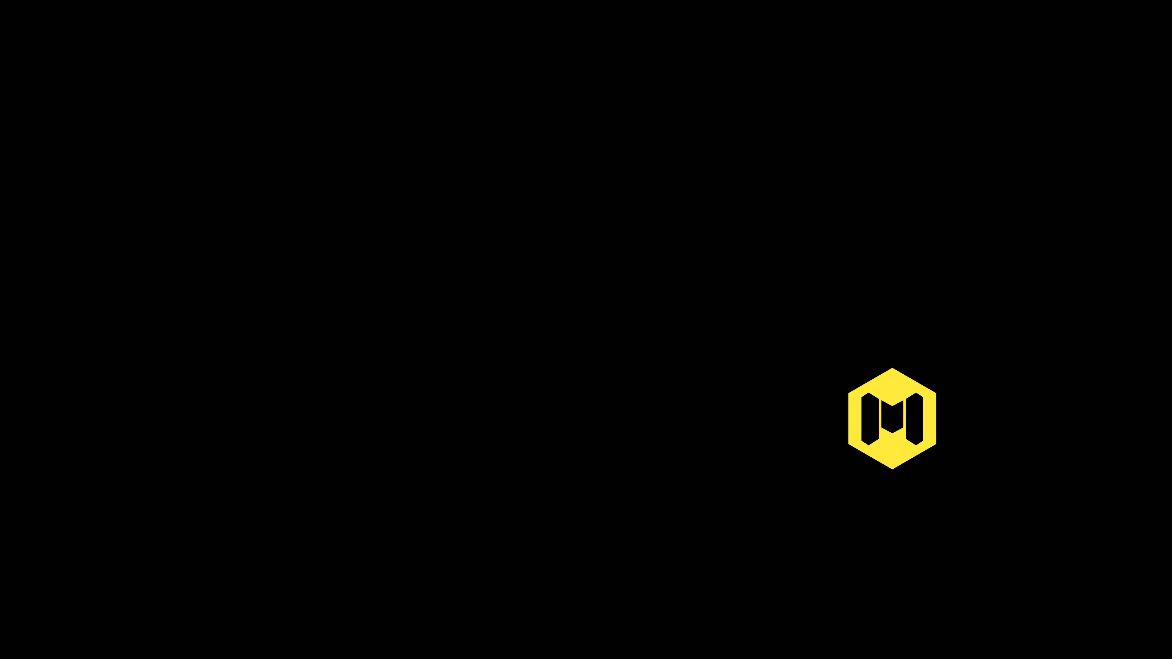 Call Of Duty Mobile, yellow, hexagonal, 4K Desktop Wallpaper