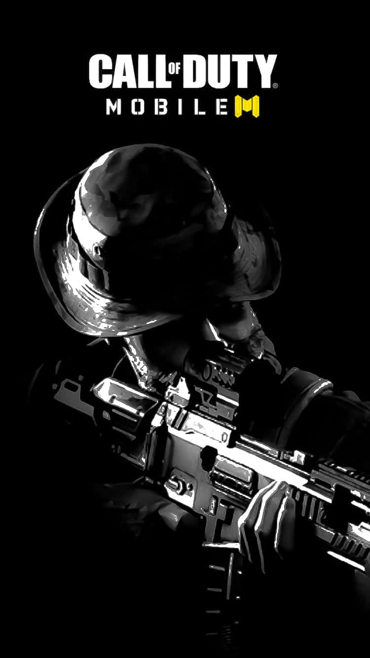 Call of Duty Mobile, helmet, rifle, HD Phone Wallpaper