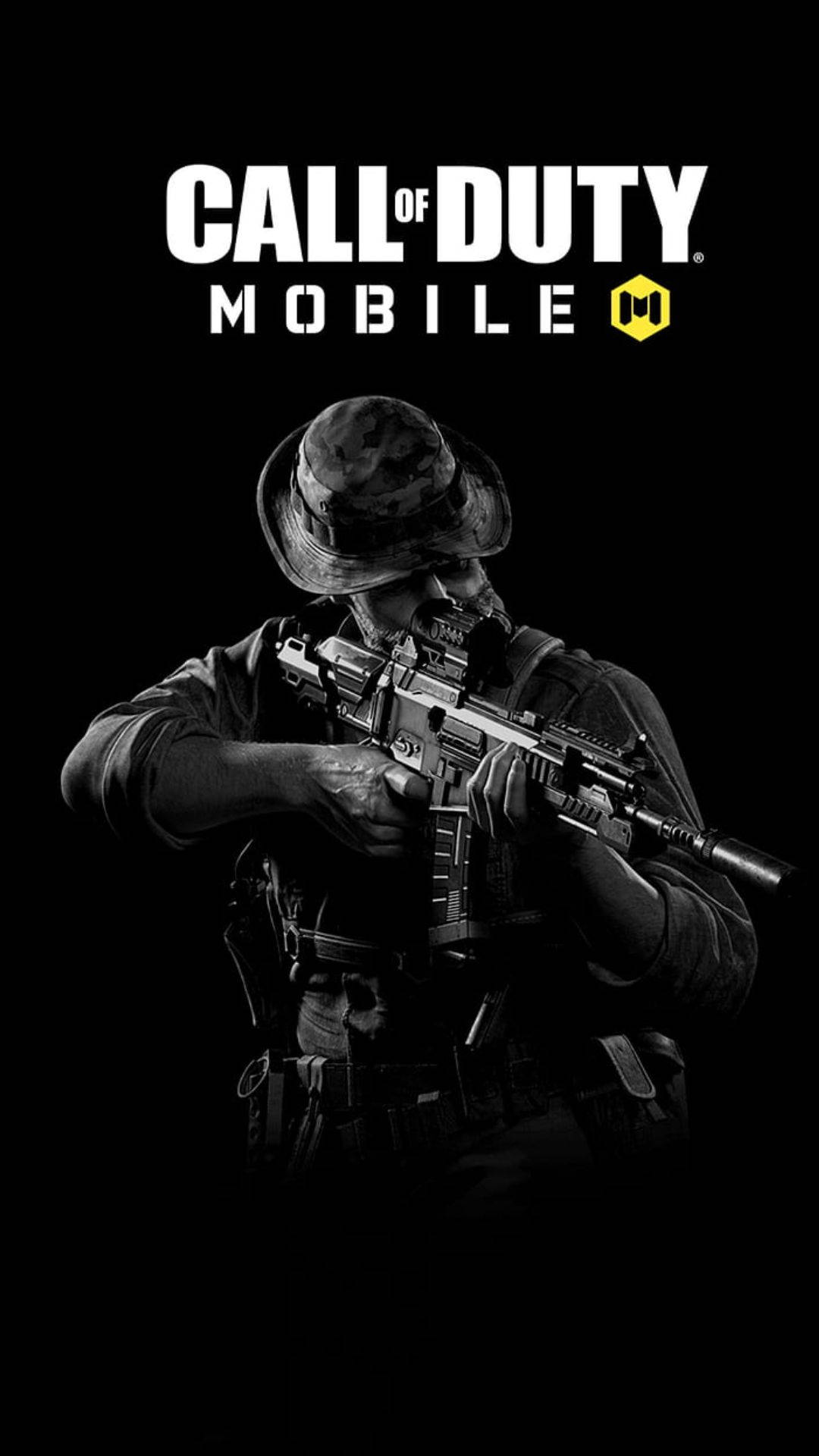 Call Of Duty Mobile, rifle, camouflage gear, Full HD Phone Wallpaper