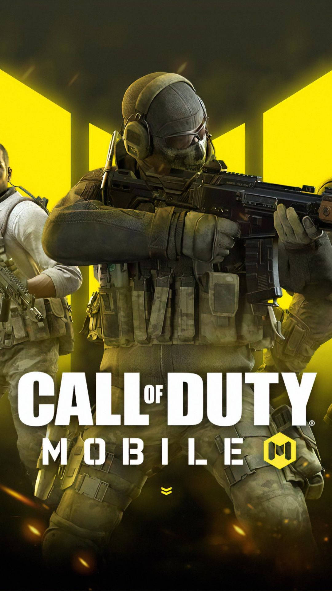 Call Of Duty Mobile, full mask, tactical gear, Full HD Phone Wallpaper