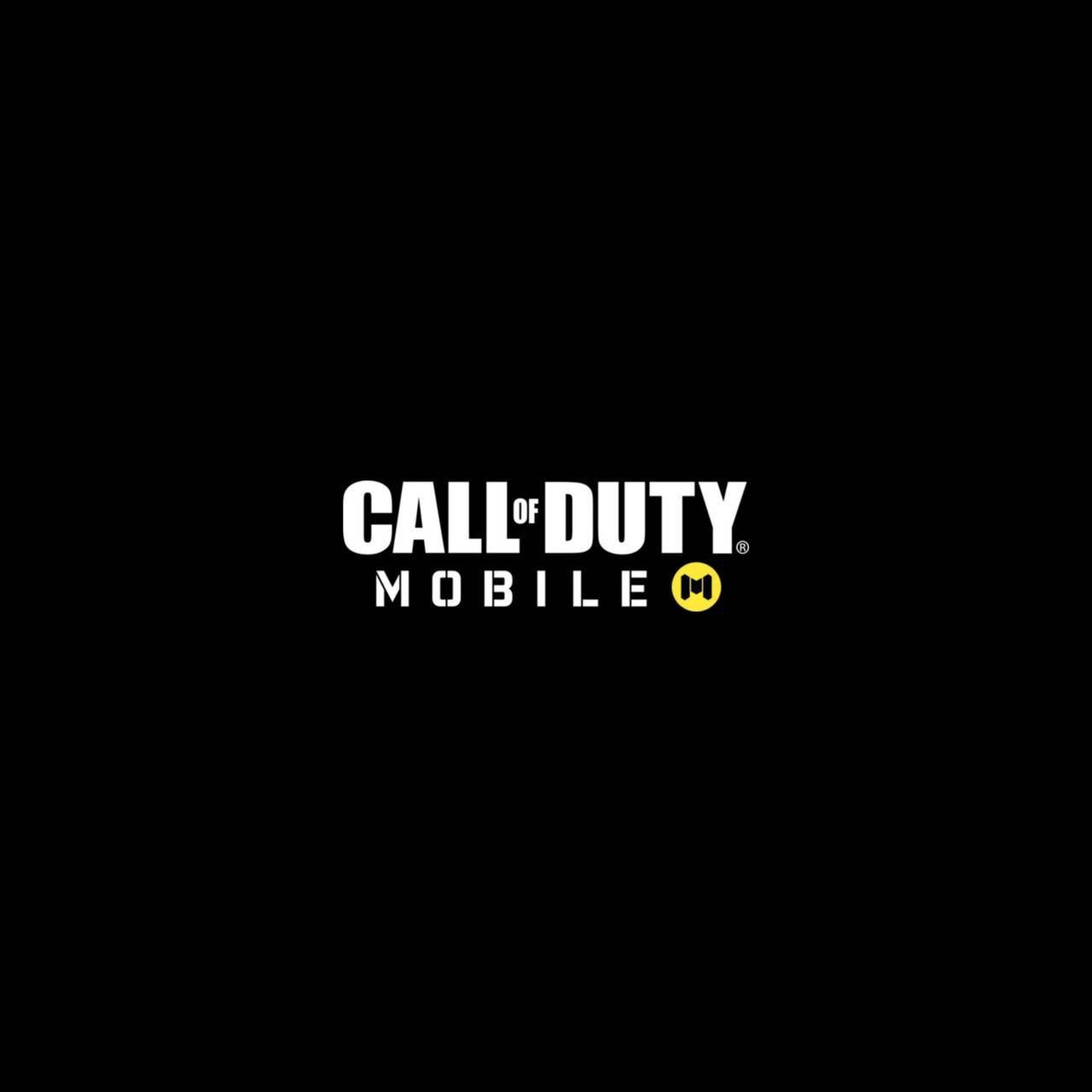 Call Of Duty Mobile, logo, white, HD Desktop Wallpaper