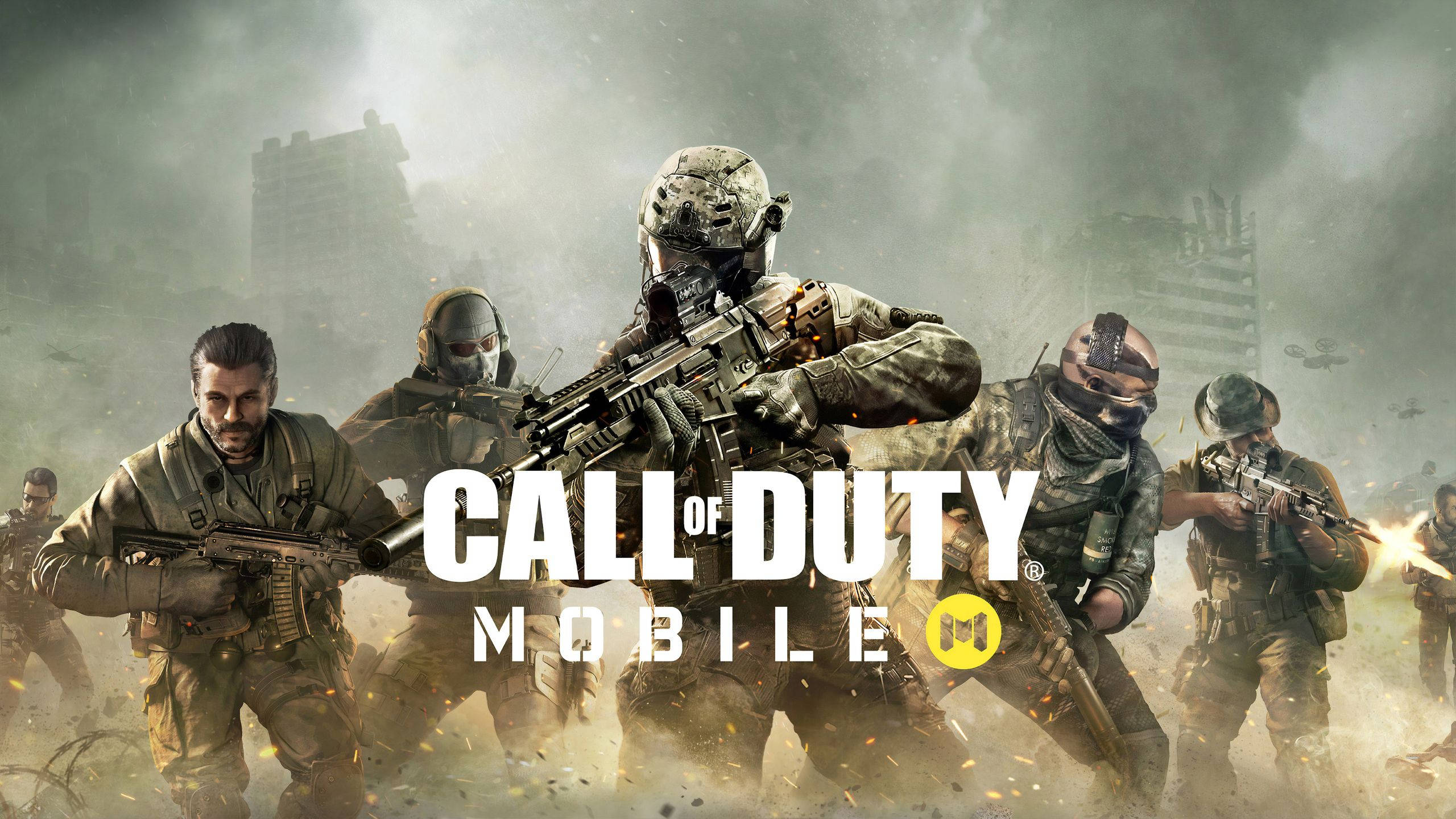 Call Of Duty Mobile, battlefield, soldiers, 2K Desktop Wallpaper