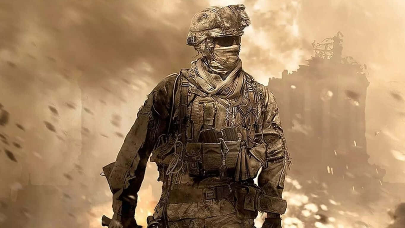 Modern Warfare 2, soldier, tactical gear, HD Desktop Wallpaper