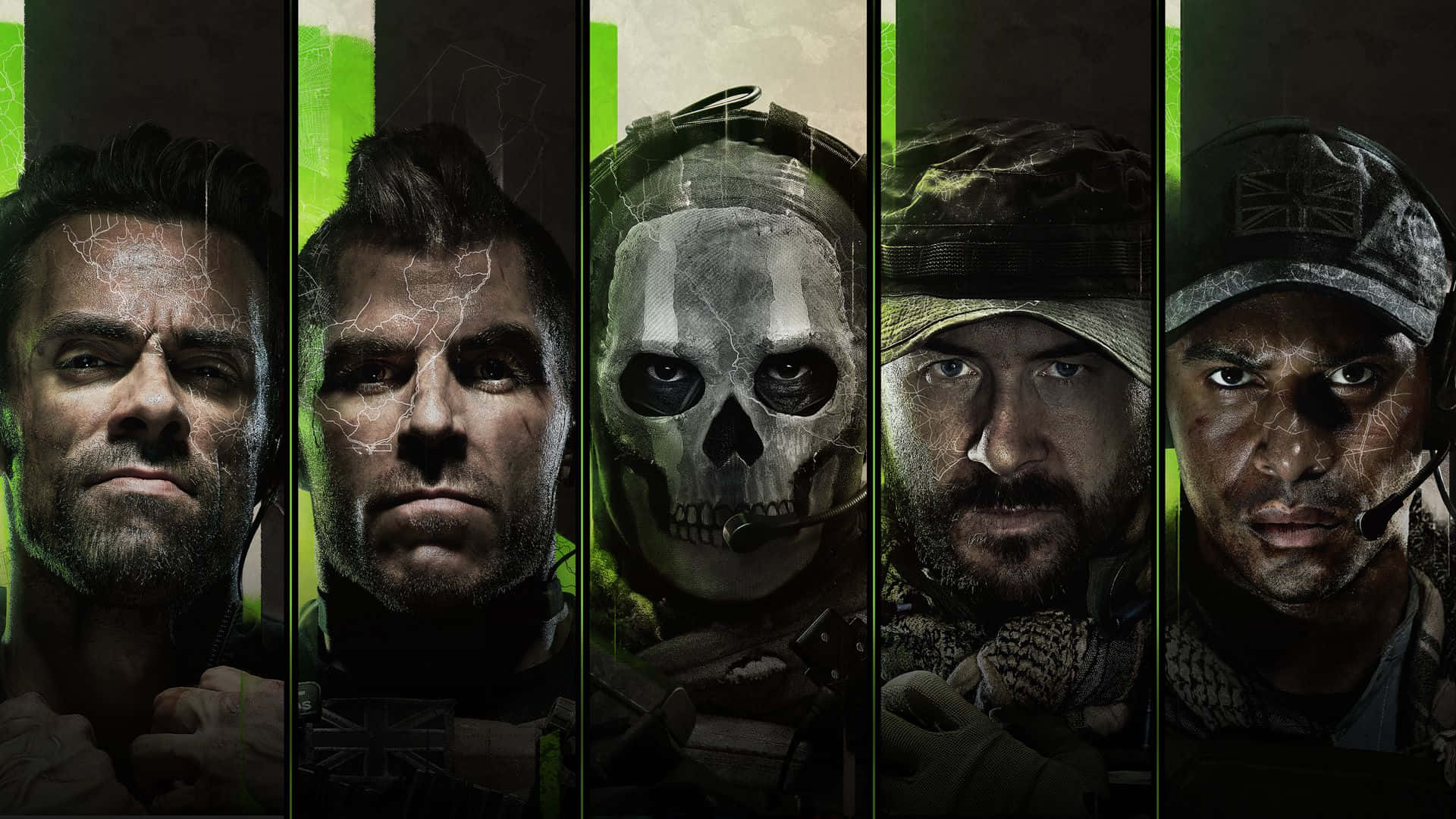 Modern Warfare 2, characters, tactical gear, Full HD Desktop Wallpaper