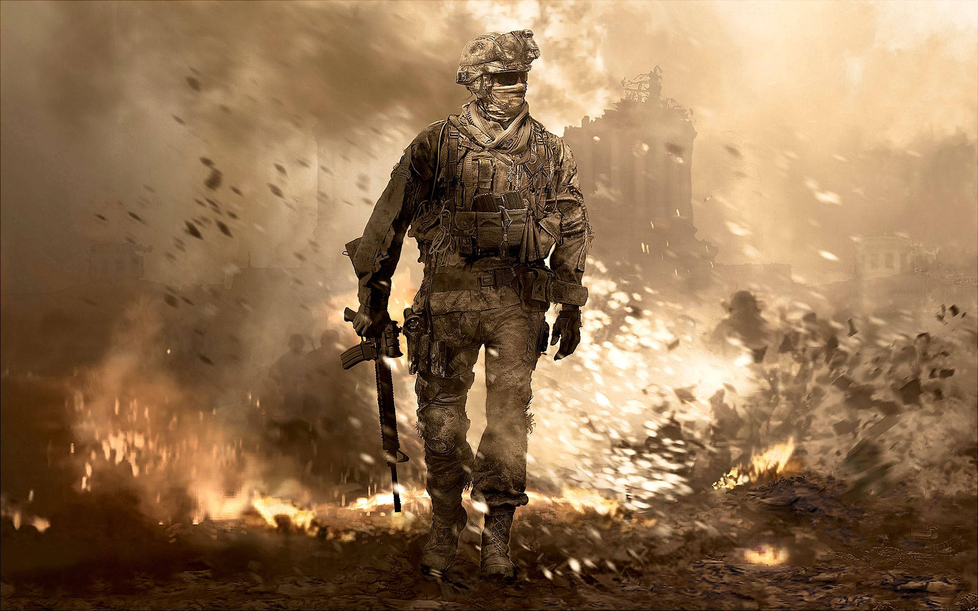 Call Of Duty, Modern Warfare 2, soldier, Full HD Desktop Wallpaper